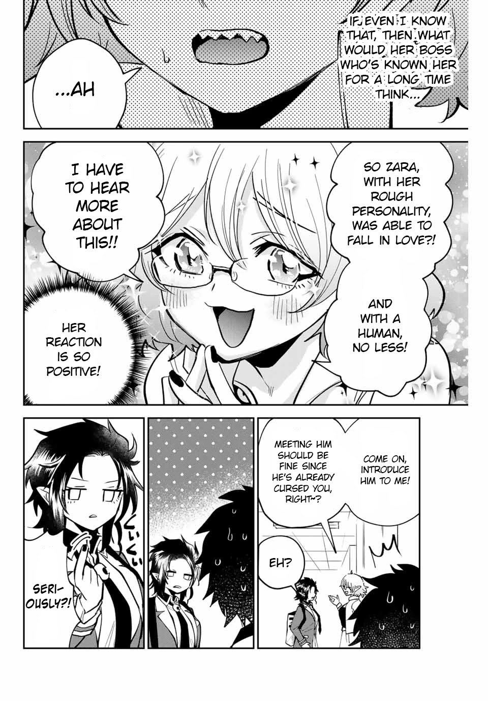 The Witch Controls Her Age and Magic With a Kiss Chapter 8 page 4 - Chapter 8: Let's Talk About Love
