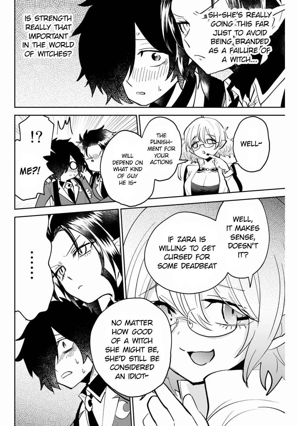 The Witch Controls Her Age and Magic With a Kiss Chapter 8 page 6 - Chapter 8: Let's Talk About Love