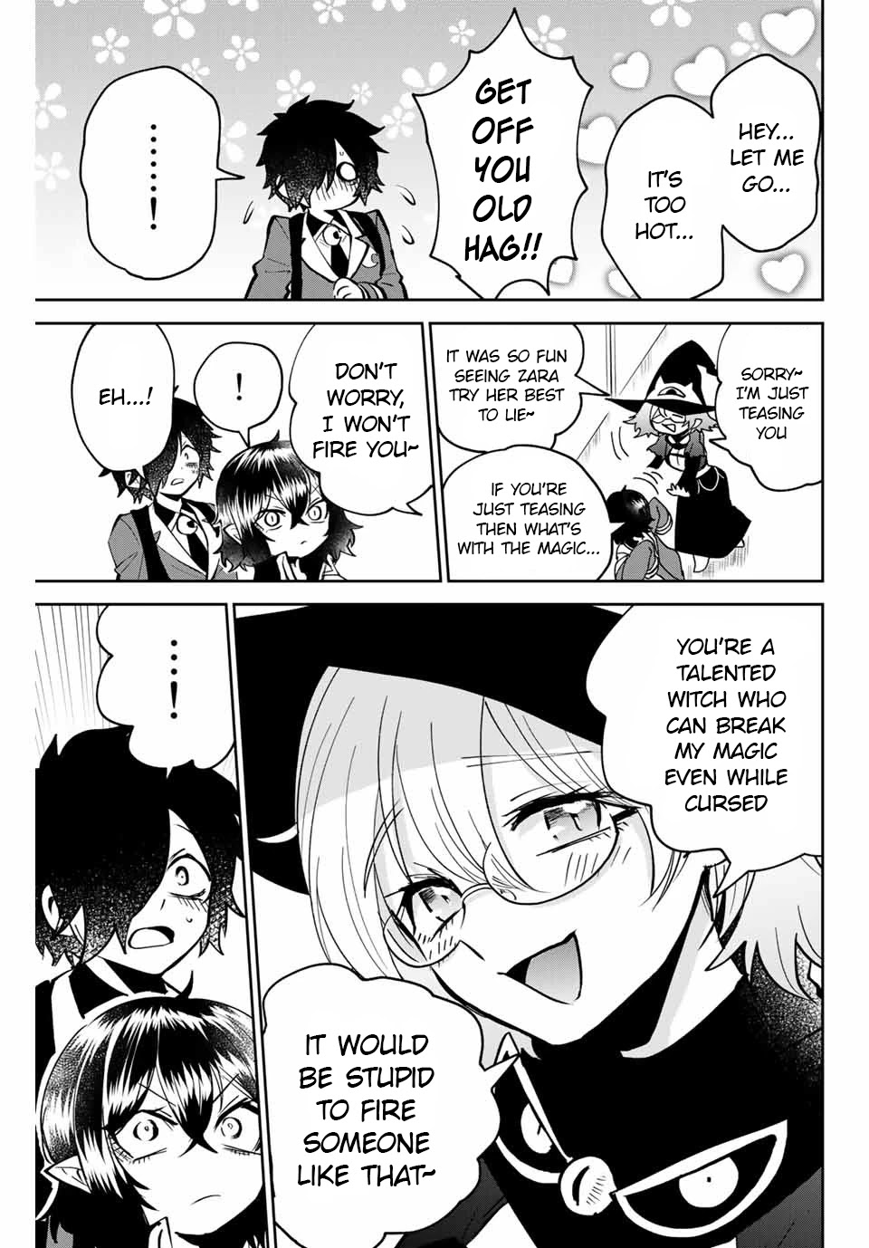 The Witch Controls Her Age and Magic With a Kiss Chapter 9 page 7 - Chapter 9: A Blood-Colored Lie