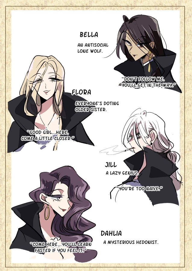 The Witches and Their Dear Apprentice Chapter 1 page 2 - Chapter 1