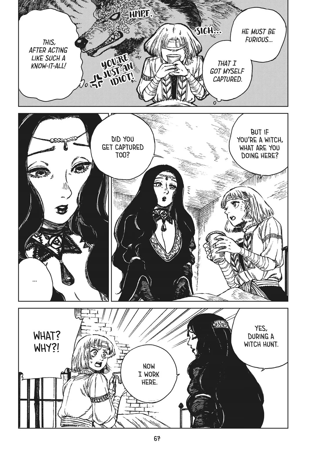 The Witches of Eden Chapter 11 page 21 - Chapter 11: The Witch and the Prisoner