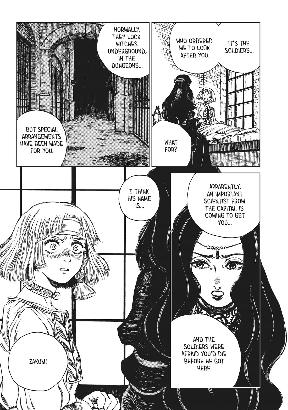 The Witches of Eden Chapter 11 page 23 - Chapter 11: The Witch and the Prisoner