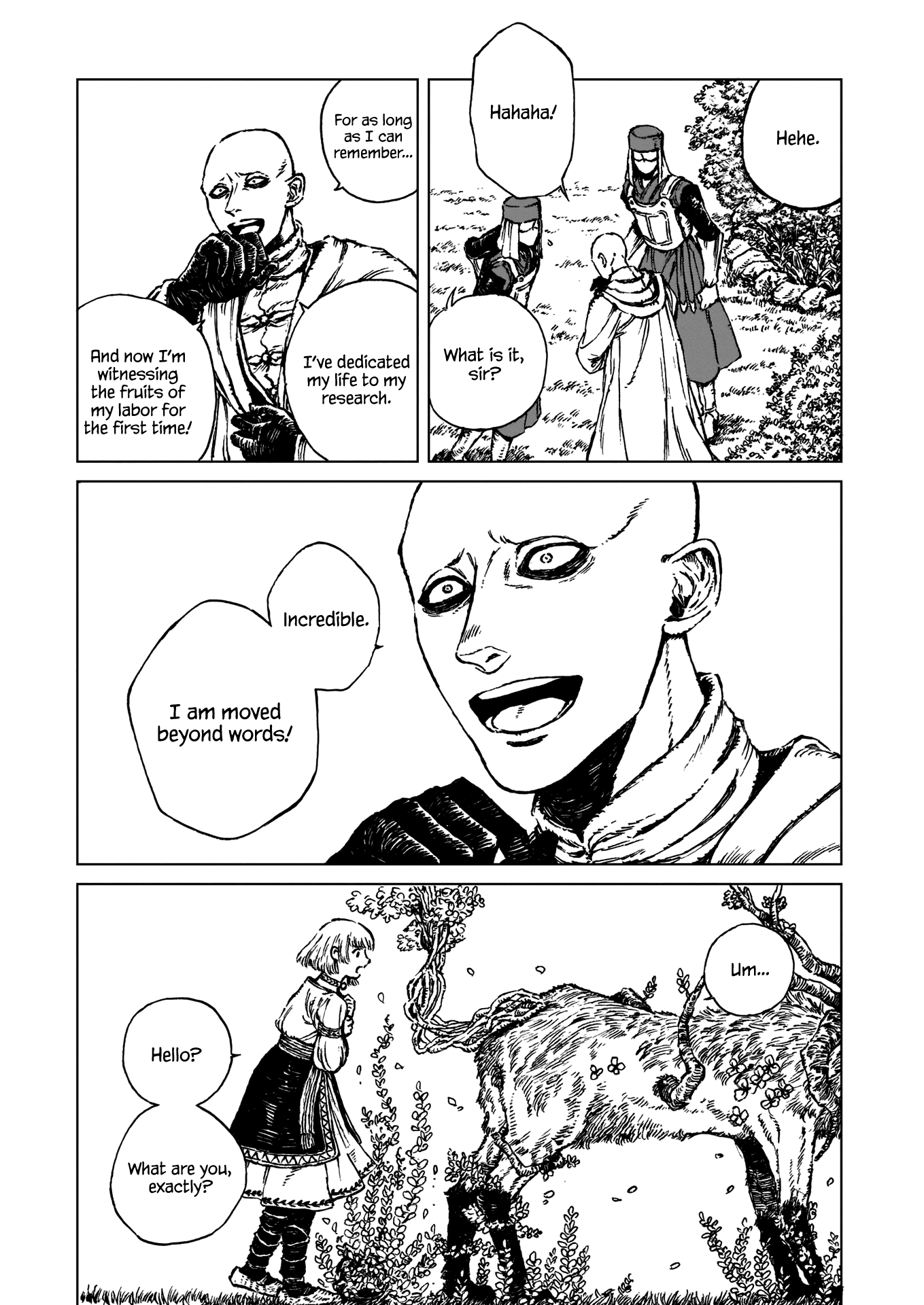 The Witches of Eden Chapter 2 page 3 - Chapter 2: Strange Beast, Strange World