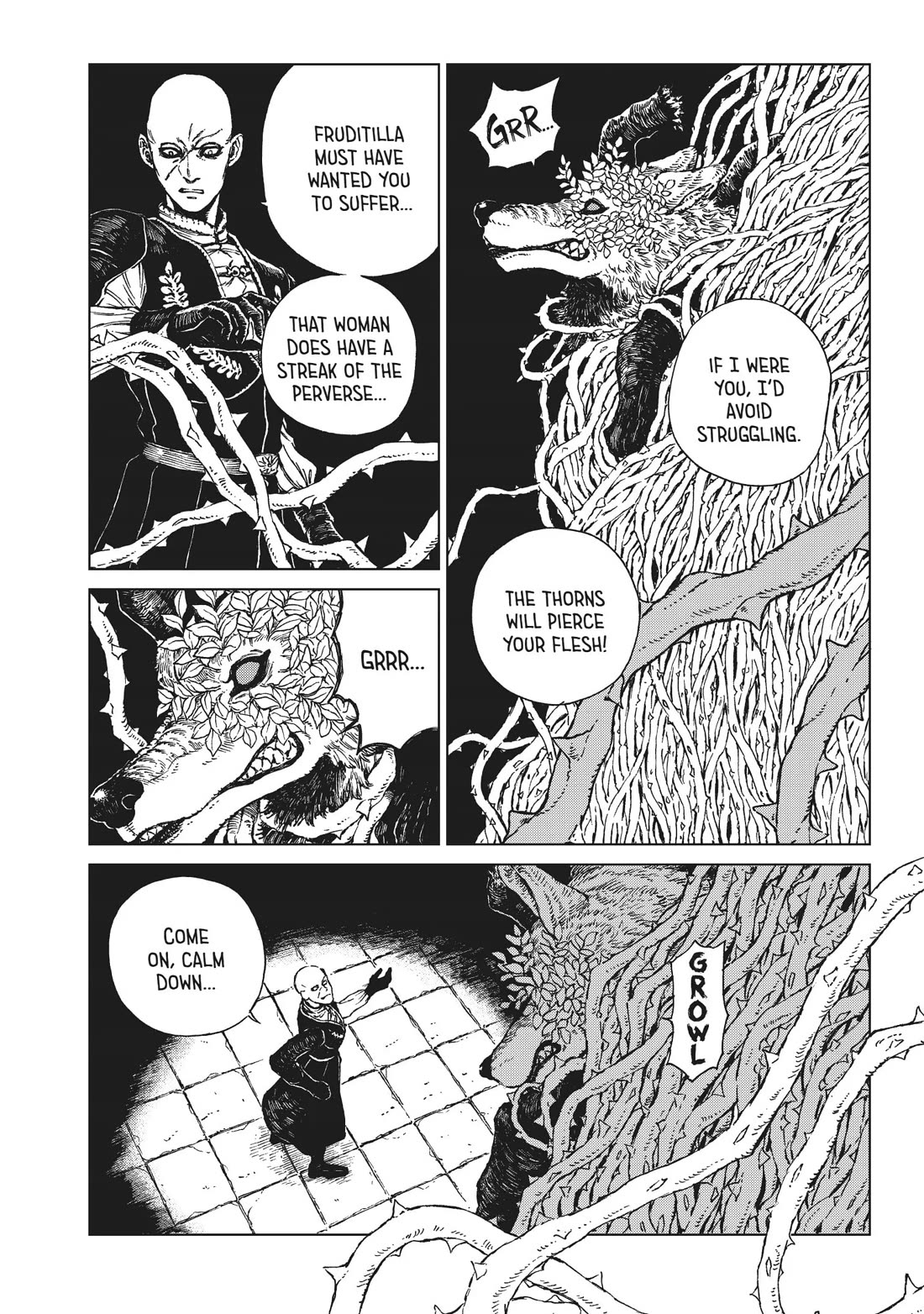 The Witches of Eden Chapter 24 page 5 - Chapter 24: The Prisoner of Thorns