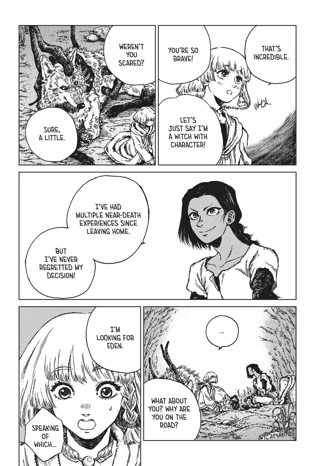 The Witches of Eden Chapter 5 page 27 - Chapter 5: Wandering