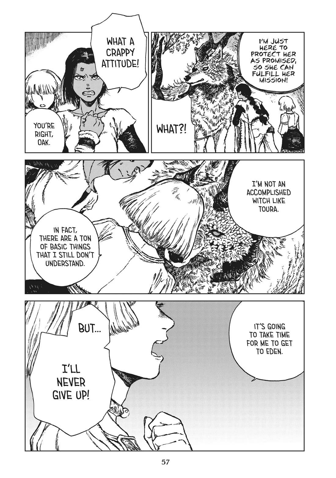 The Witches of Eden Chapter 6 page 16 - Chapter 6: Harsh Reality