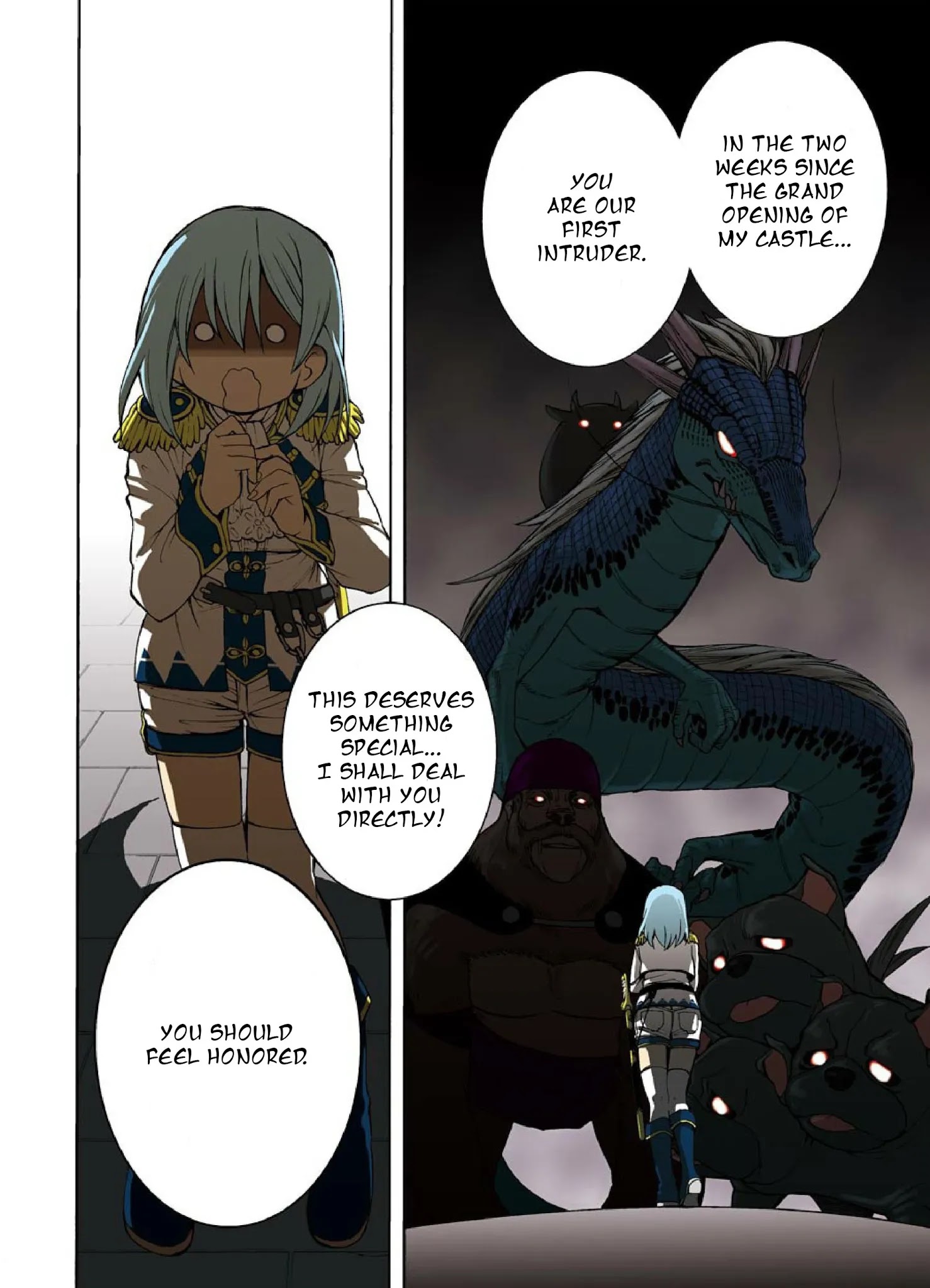 The Witch's Servant and The Demon Lords Horns Chapter 1 page 3 - Chapter 1: The Witch's Servant and the Demon King's Castle
