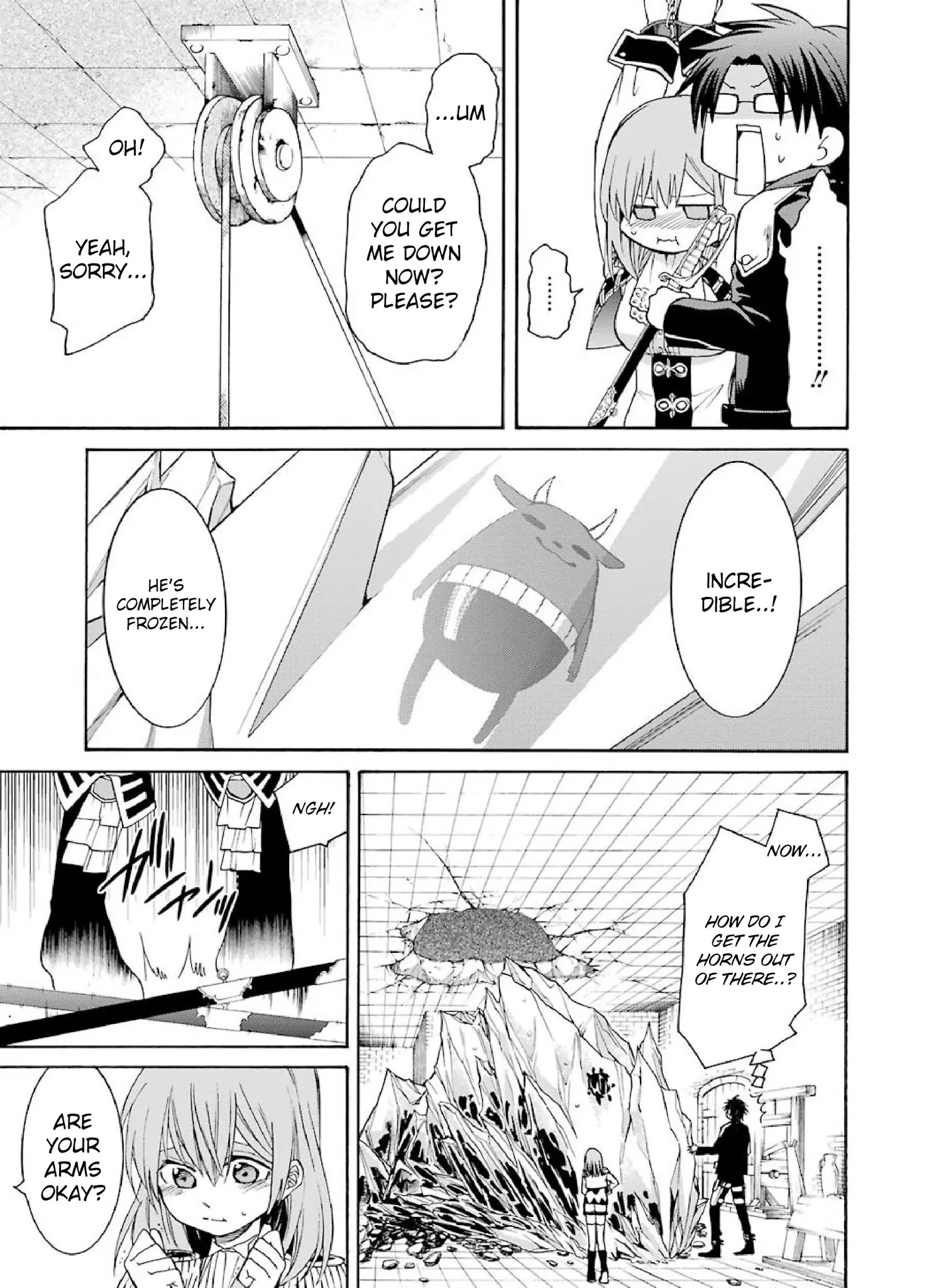 The Witch's Servant and The Demon Lords Horns Chapter 1 page 32 - Chapter 1: The Witch's Servant and the Demon King's Castle