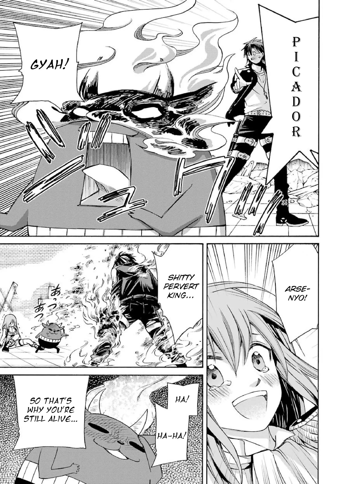 The Witch's Servant and The Demon Lords Horns Chapter 1 page 38 - Chapter 1: The Witch's Servant and the Demon King's Castle