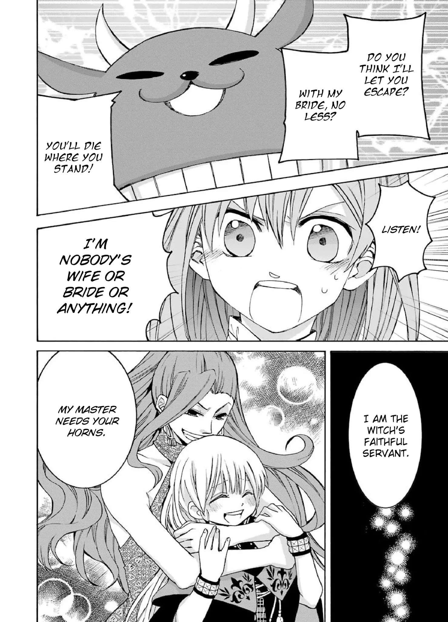 The Witch's Servant and The Demon Lords Horns Chapter 1 page 47 - Chapter 1: The Witch's Servant and the Demon King's Castle