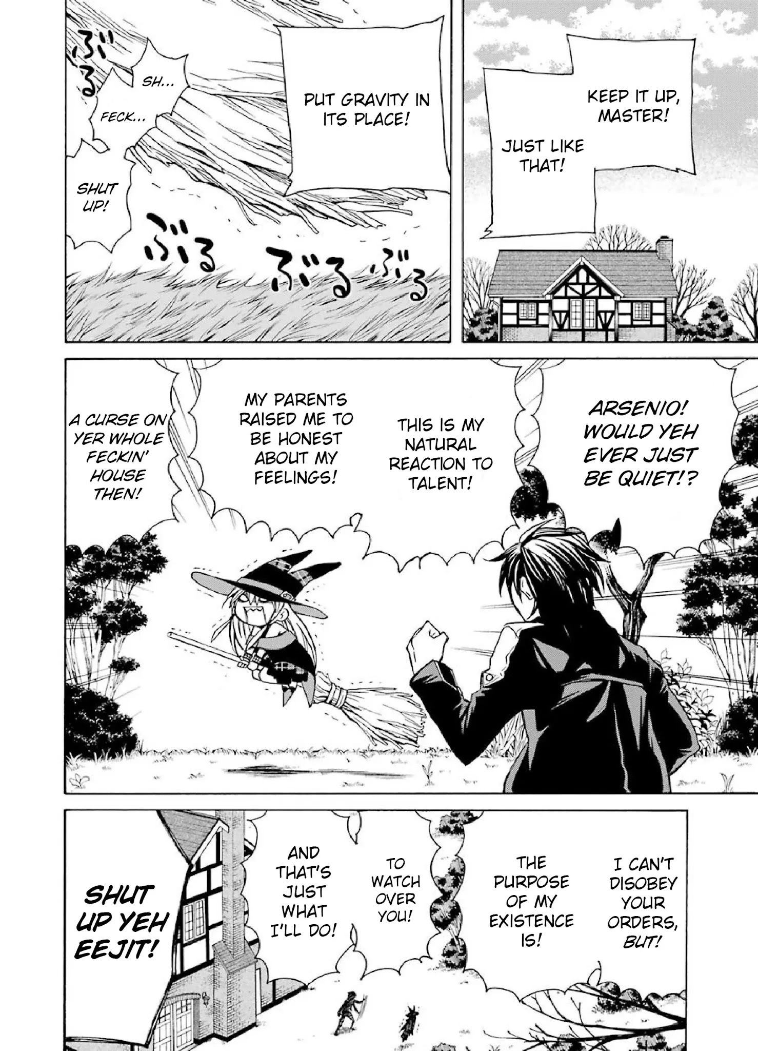The Witch's Servant and The Demon Lords Horns Chapter 1 page 5 - Chapter 1: The Witch's Servant and the Demon King's Castle