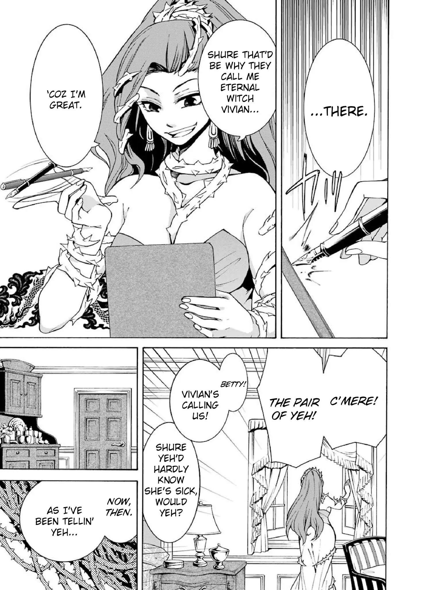 The Witch's Servant and The Demon Lords Horns Chapter 1 page 8 - Chapter 1: The Witch's Servant and the Demon King's Castle