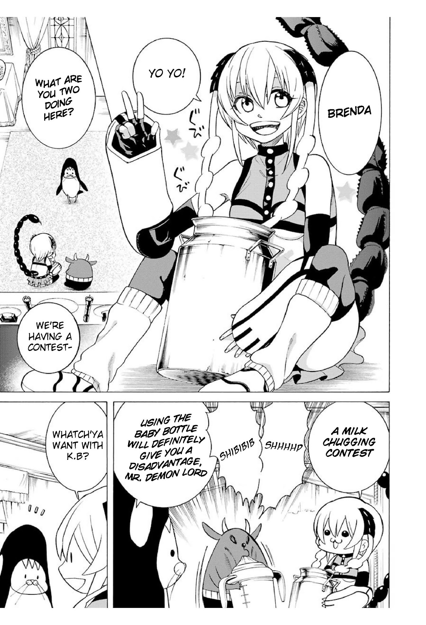 The Witch's Servant and The Demon Lords Horns Chapter 12 page 11 - Chapter 12: The Witch's Servant and the Scorpion Girl (1)