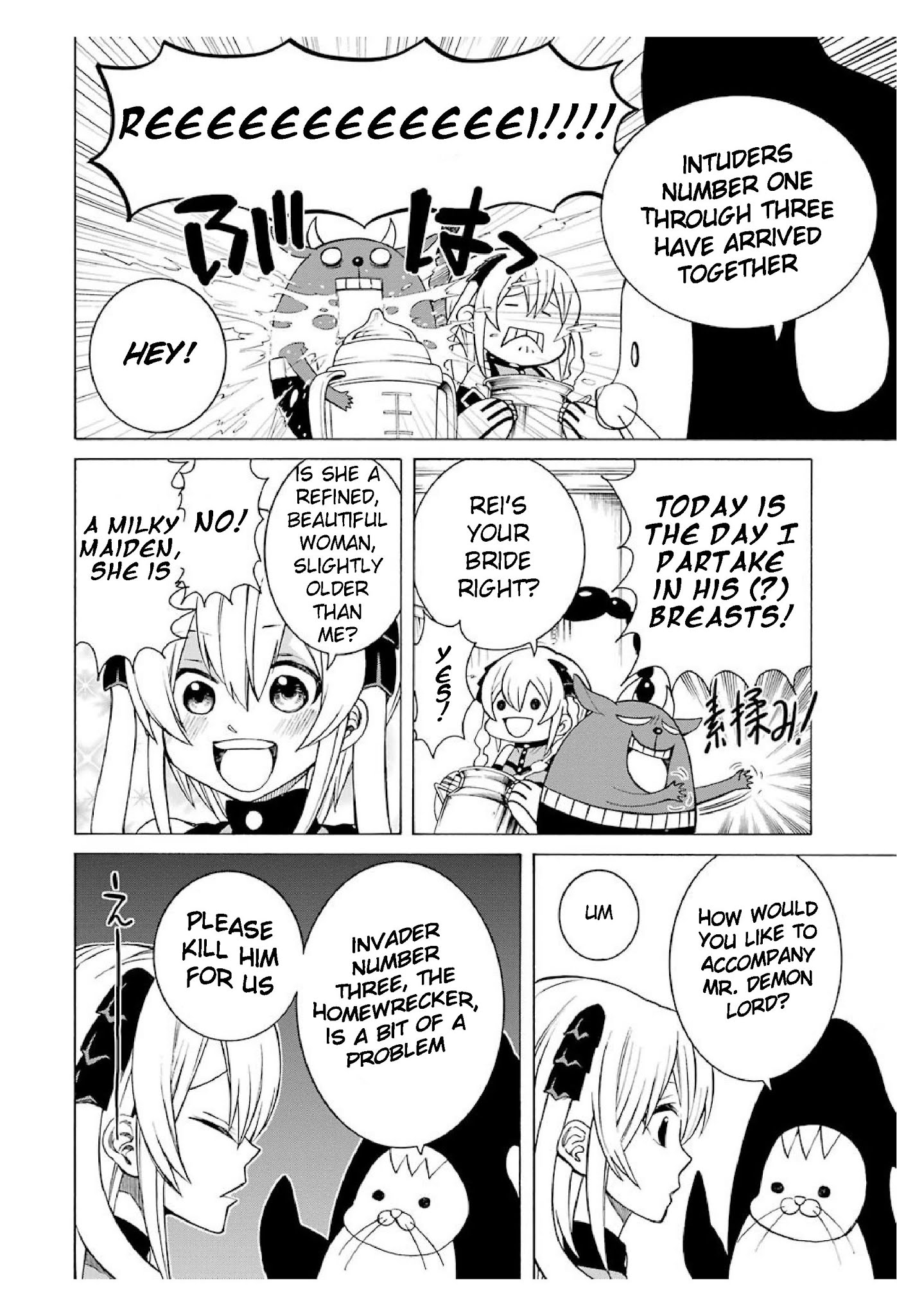 The Witch's Servant and The Demon Lords Horns Chapter 12 page 12 - Chapter 12: The Witch's Servant and the Scorpion Girl (1)