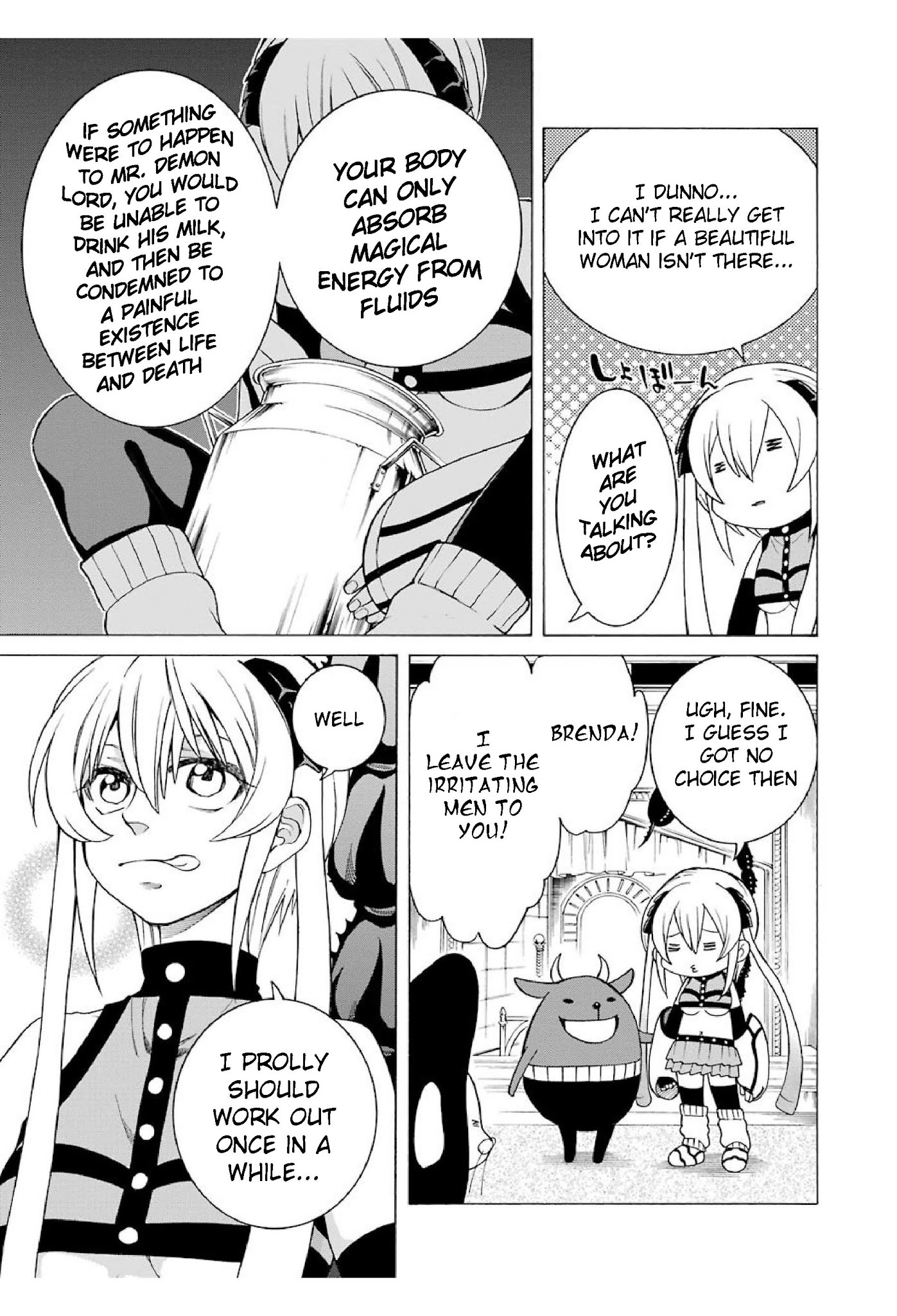 The Witch's Servant and The Demon Lords Horns Chapter 12 page 13 - Chapter 12: The Witch's Servant and the Scorpion Girl (1)