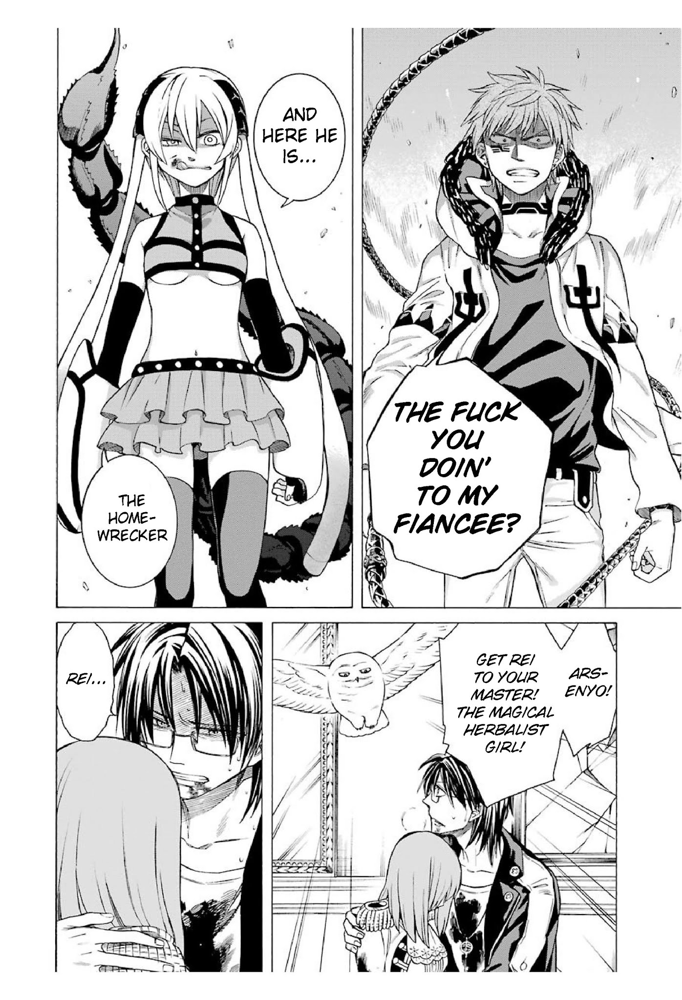 The Witch's Servant and The Demon Lords Horns Chapter 12 page 22 - Chapter 12: The Witch's Servant and the Scorpion Girl (1)