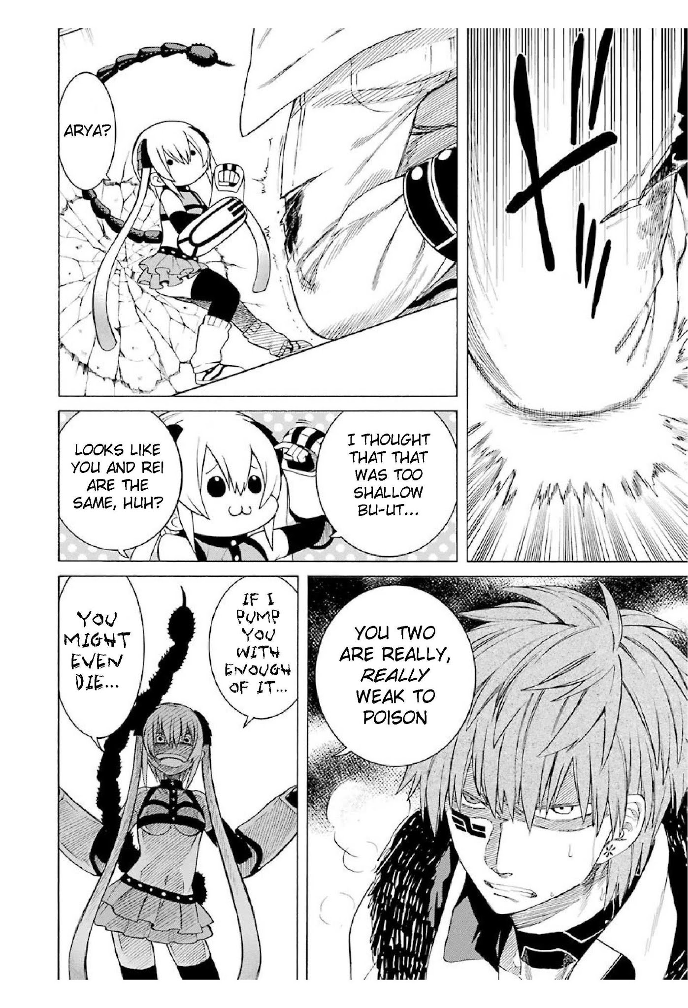 The Witch's Servant and The Demon Lords Horns Chapter 13 page 4 - Chapter 13: The Witch's Servant and the Scorpion Girl (2)