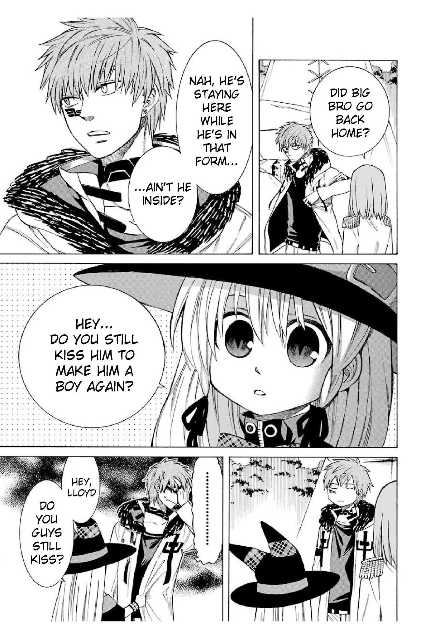 The Witch's Servant and The Demon Lords Horns Chapter 14 page 3 - Chapter 14: The Witch's Servant and Childish Jealousy