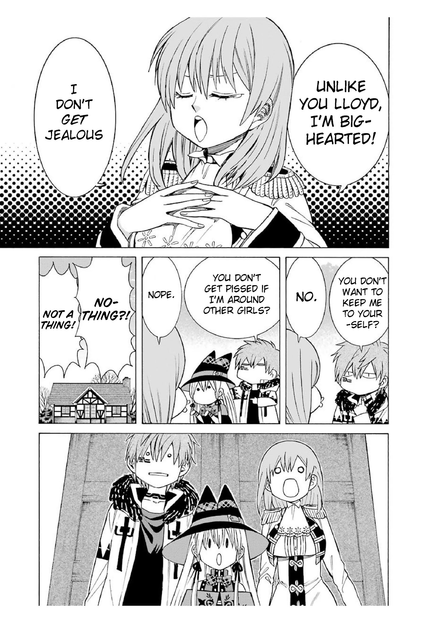 The Witch's Servant and The Demon Lords Horns Chapter 14 page 5 - Chapter 14: The Witch's Servant and Childish Jealousy