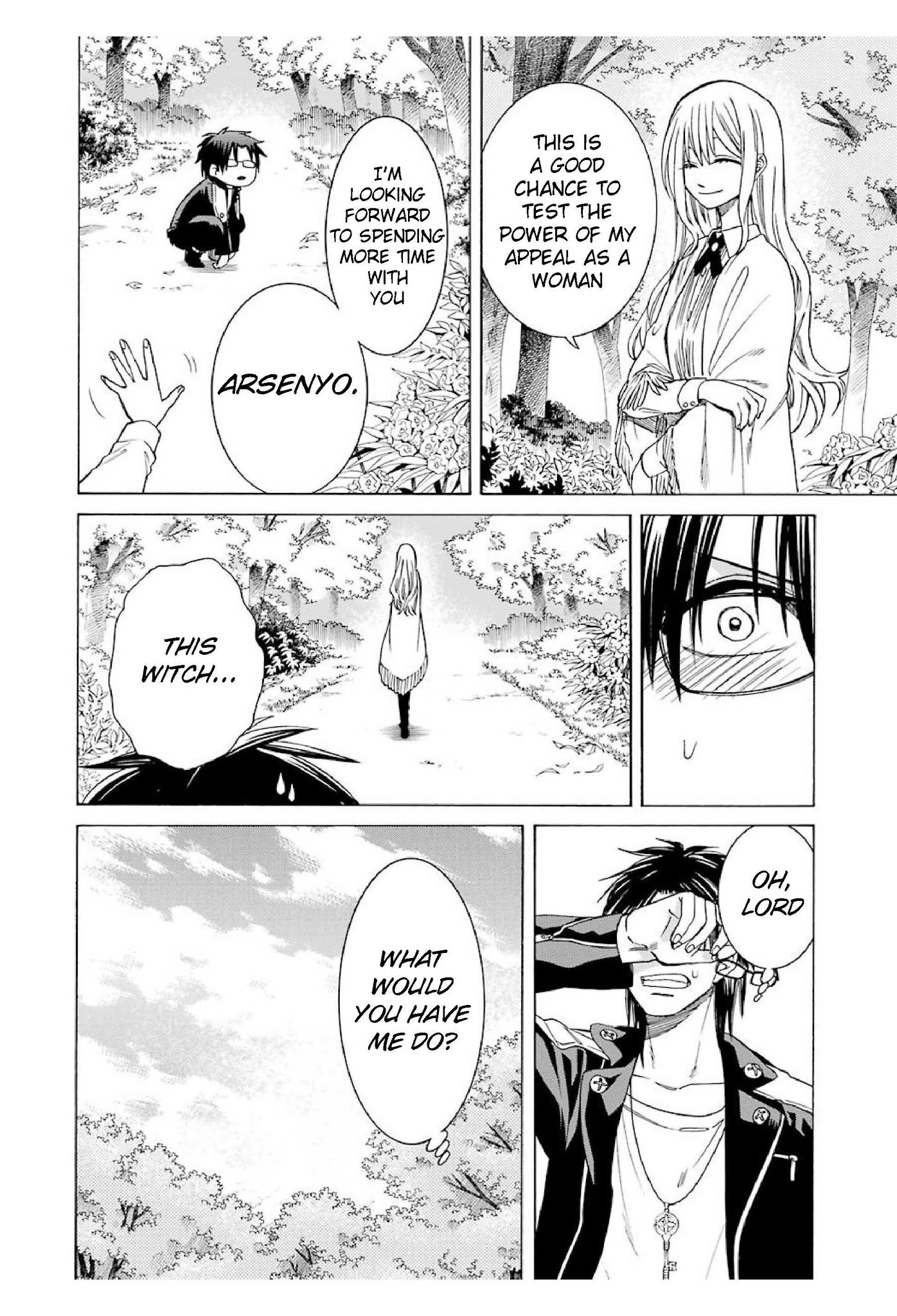 The Witch's Servant and The Demon Lords Horns Chapter 15 page 8 - Chapter 15: The Witch's Servant and the Adult's Secret