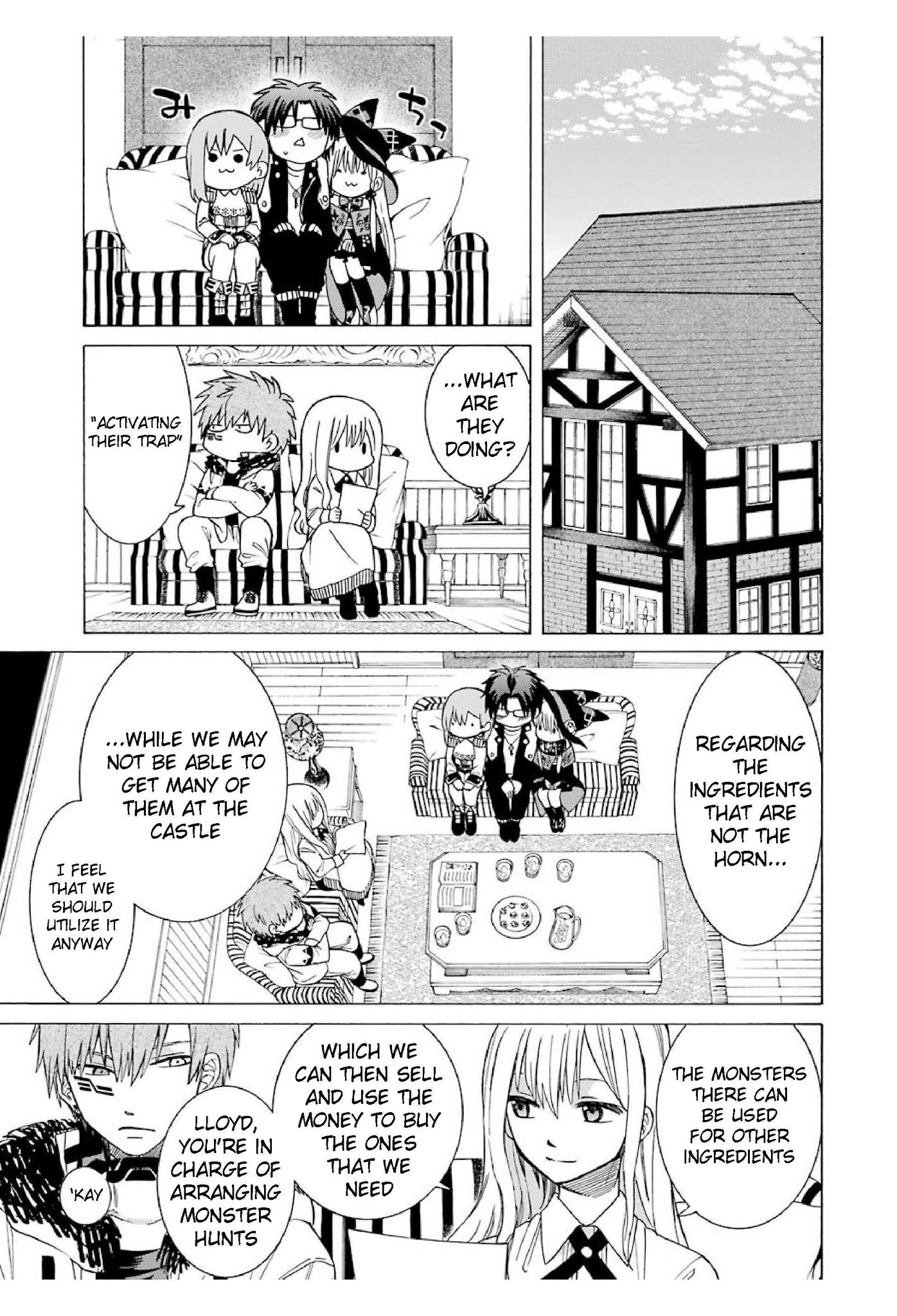 The Witch's Servant and The Demon Lords Horns Chapter 15 page 9 - Chapter 15: The Witch's Servant and the Adult's Secret