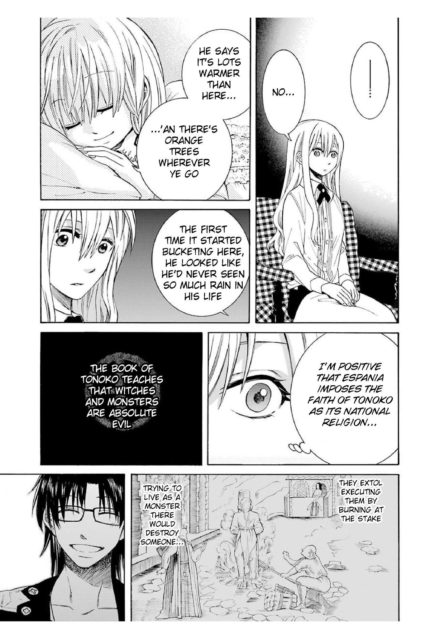 The Witch's Servant and The Demon Lords Horns Chapter 16 page 8 - Chapter 16: The Witch's Servant and the Allure of Blood (1)
