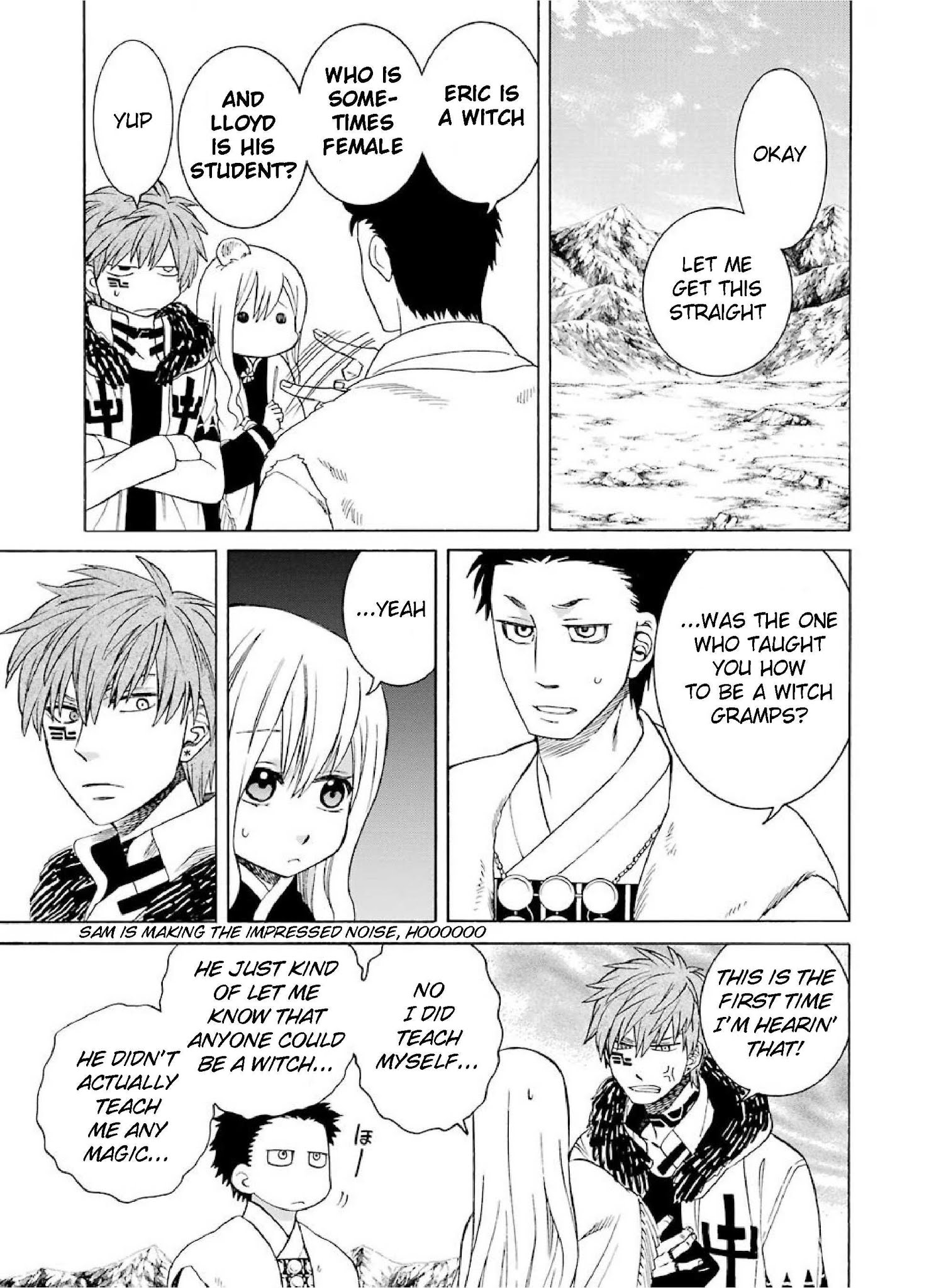 The Witch's Servant and The Demon Lords Horns Chapter 25 page 3 - Chapter 25: The Witch's Servant and the Land of the North (7)