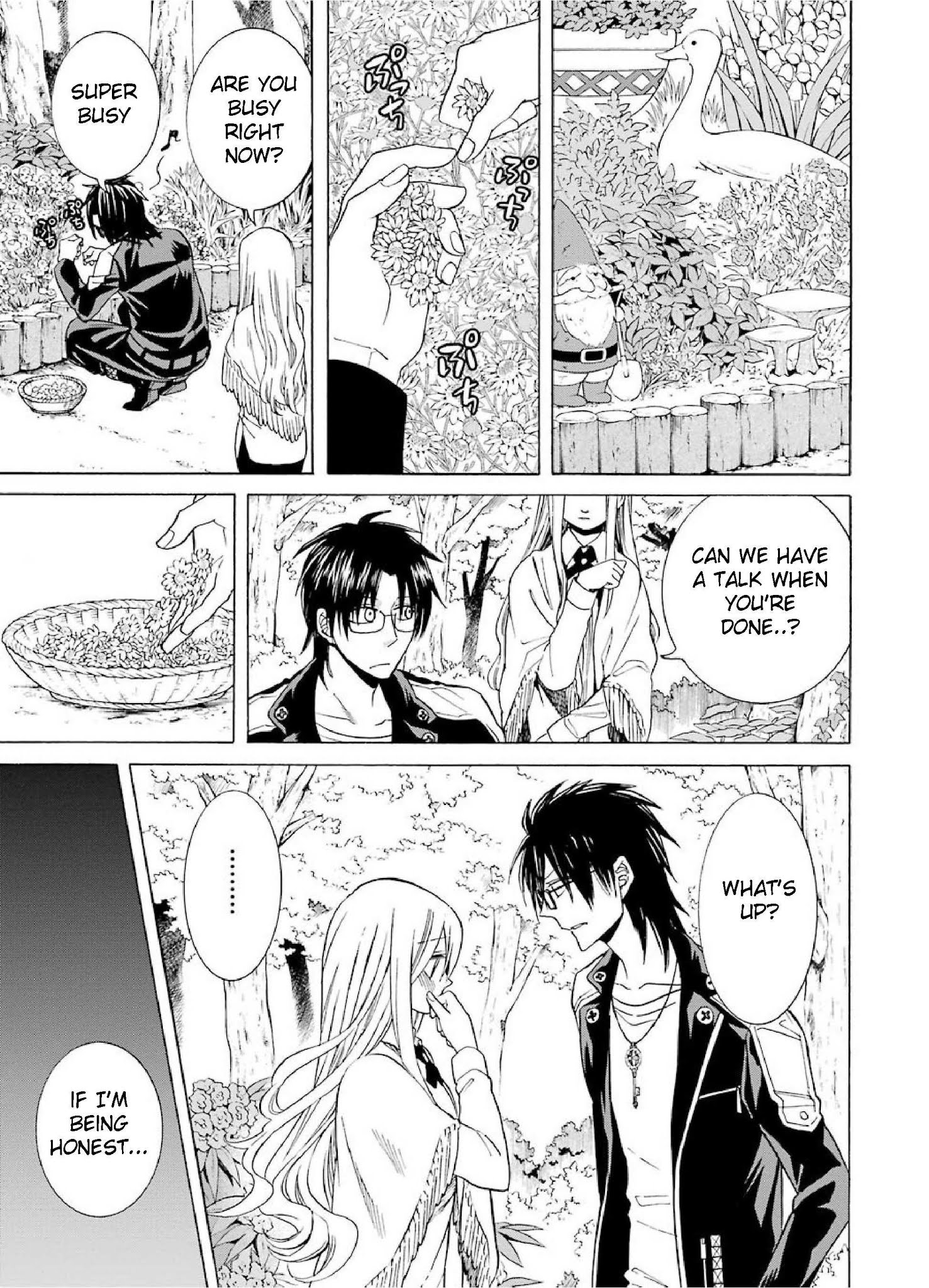 The Witch's Servant and The Demon Lords Horns Chapter 27 page 11 - Chapter 27: The Witch's Servant and the Heart to Heart (1)