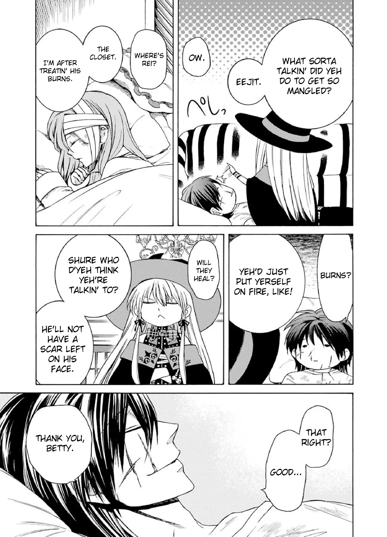 The Witch's Servant and The Demon Lords Horns Chapter 3 page 35 - Chapter 3: The Witch's Servant and the Iron Rose