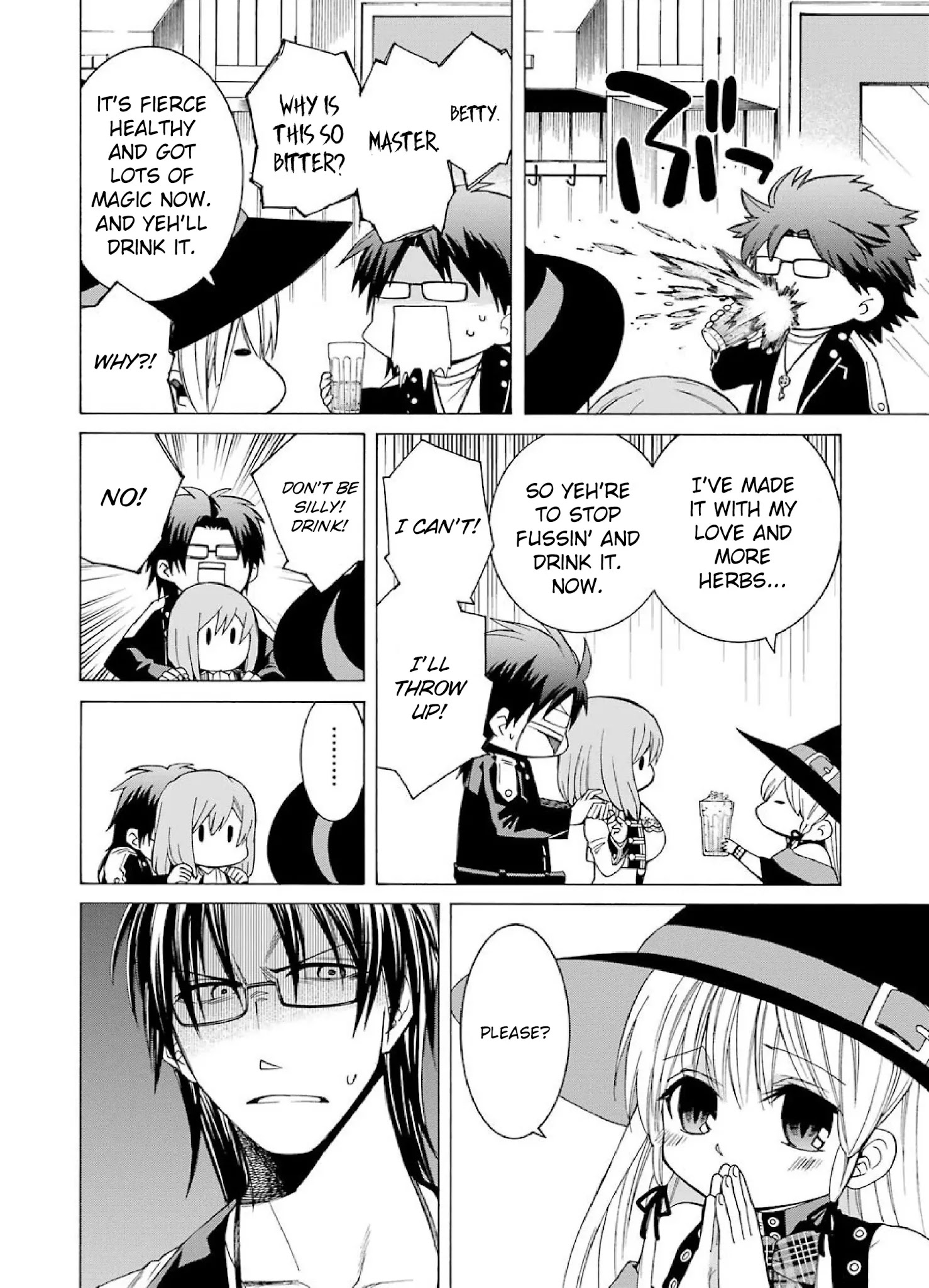 The Witch's Servant and The Demon Lords Horns Chapter 3 page 6 - Chapter 3: The Witch's Servant and the Iron Rose