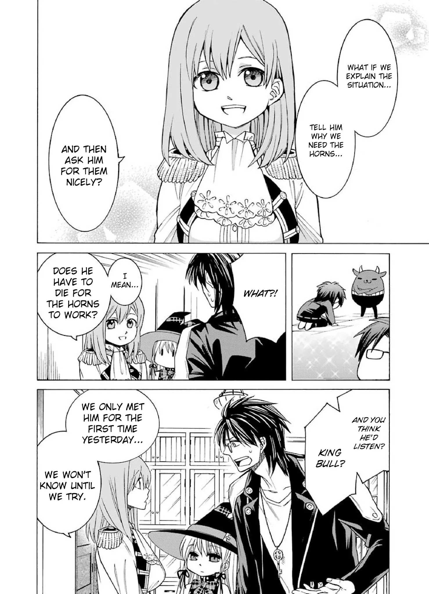 The Witch's Servant and The Demon Lords Horns Chapter 3 page 8 - Chapter 3: The Witch's Servant and the Iron Rose