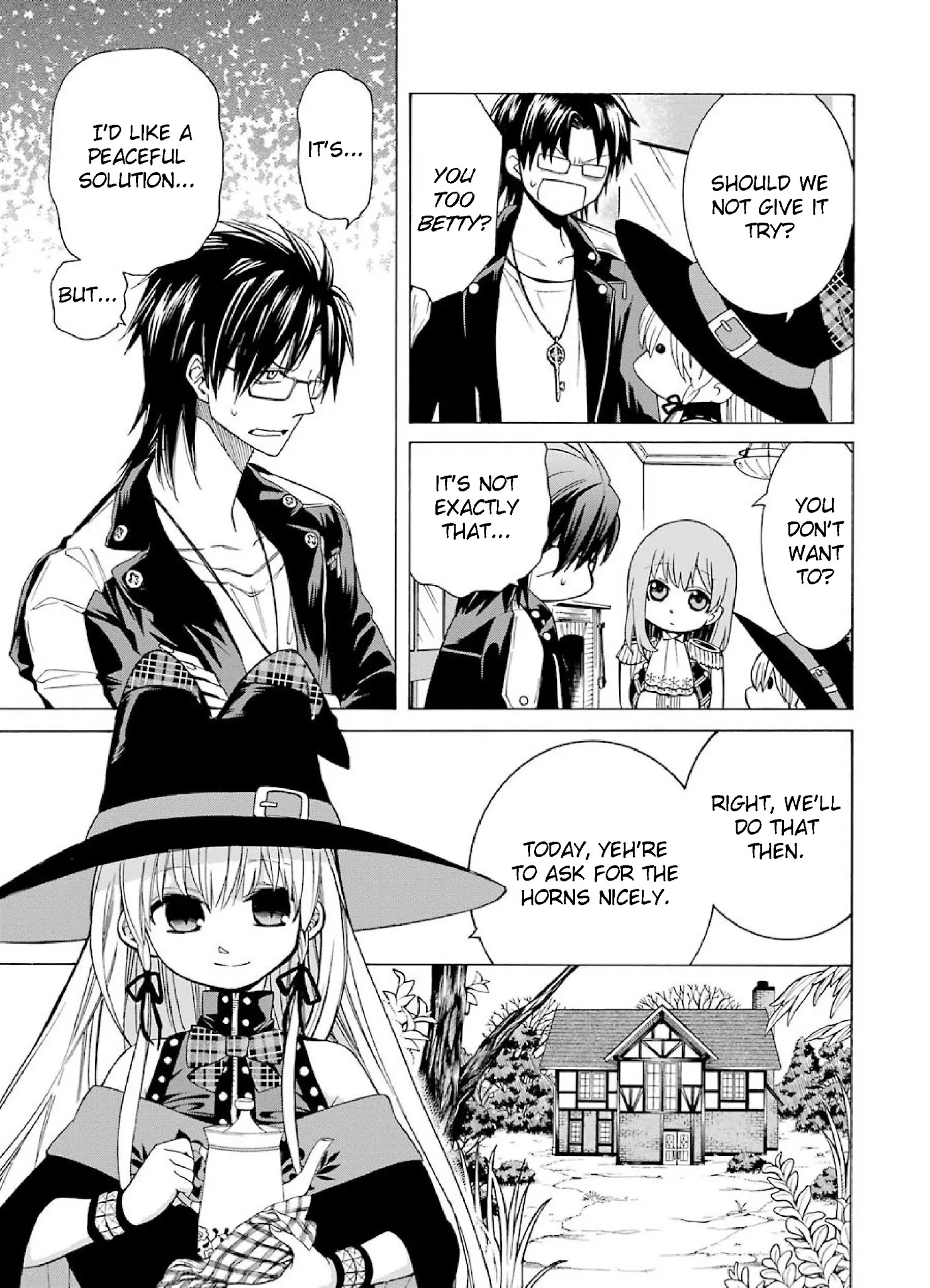 The Witch's Servant and The Demon Lords Horns Chapter 3 page 9 - Chapter 3: The Witch's Servant and the Iron Rose