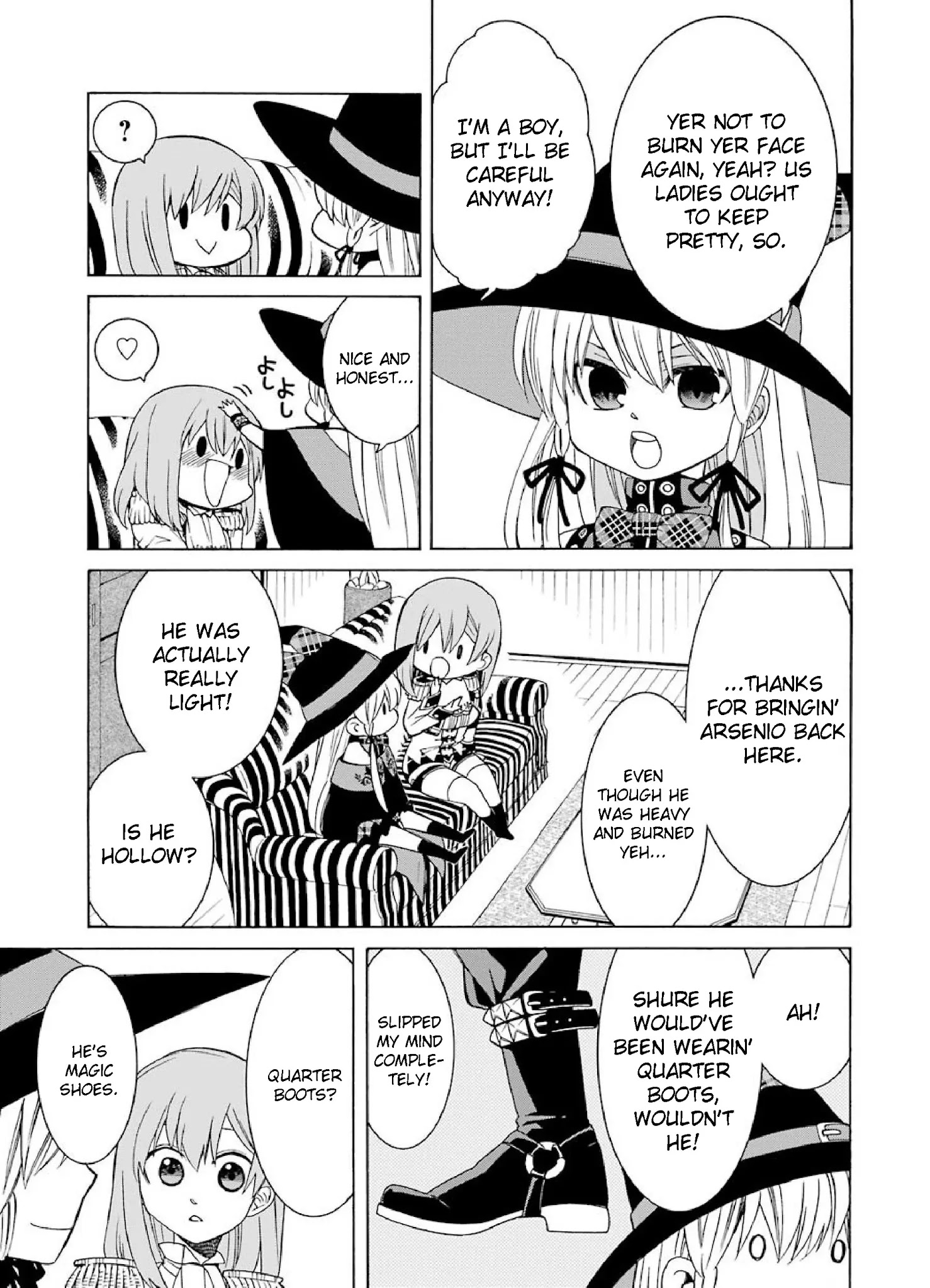 The Witch's Servant and The Demon Lords Horns Chapter 4 page 5 - Chapter 4: The Witch's Servant and the Love Rival