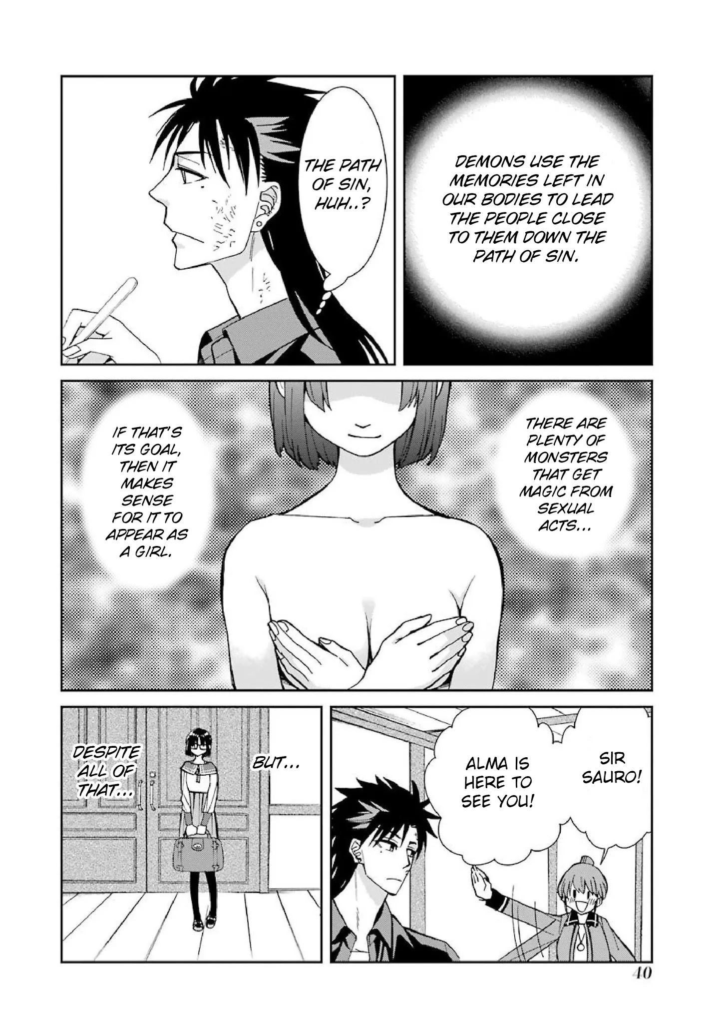 The Witch's Servant and The Demon Lords Horns Chapter 44 page 4 - Chapter 44: The Witch's Servant and Demonic Temptation
