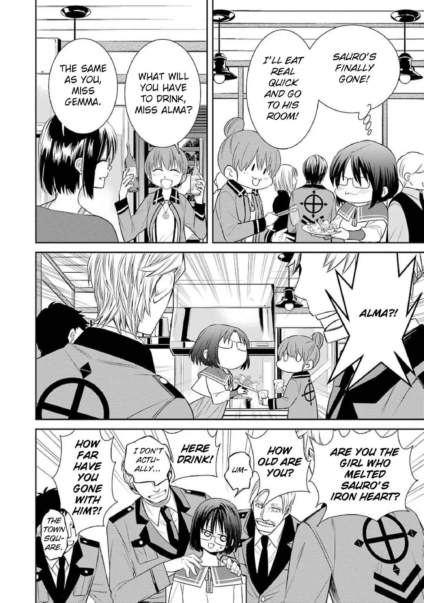 The Witch's Servant and The Demon Lords Horns Chapter 46 page 12 - Chapter 46: The Witch's Servant and the Secret Night (1)