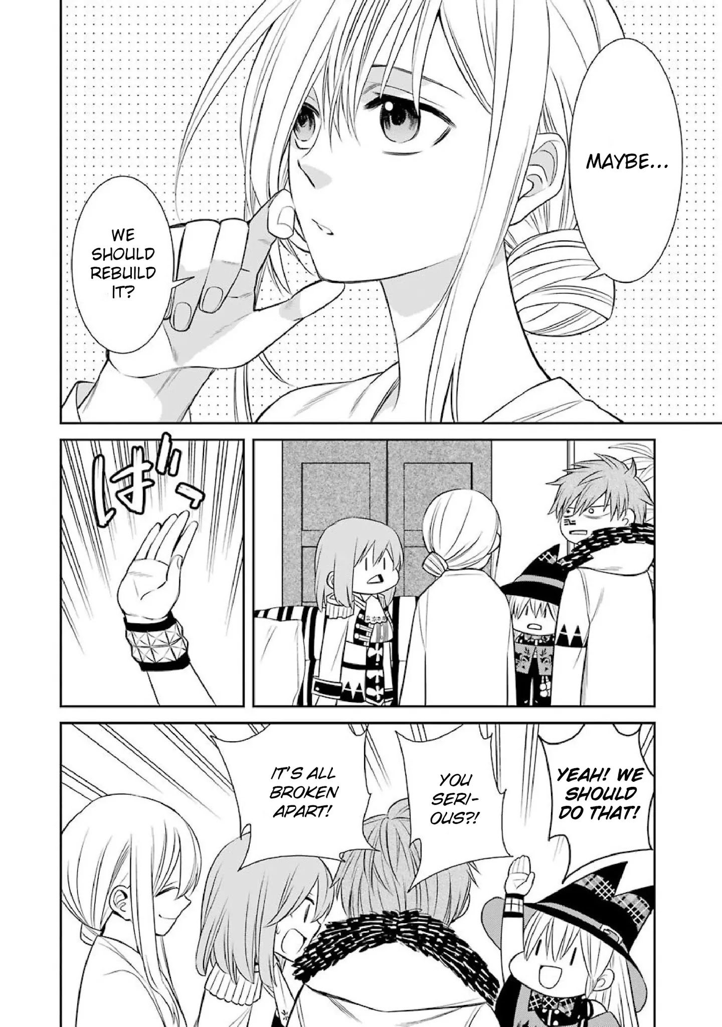 The Witch's Servant and The Demon Lords Horns Chapter 46 page 6 - Chapter 46: The Witch's Servant and the Secret Night (1)