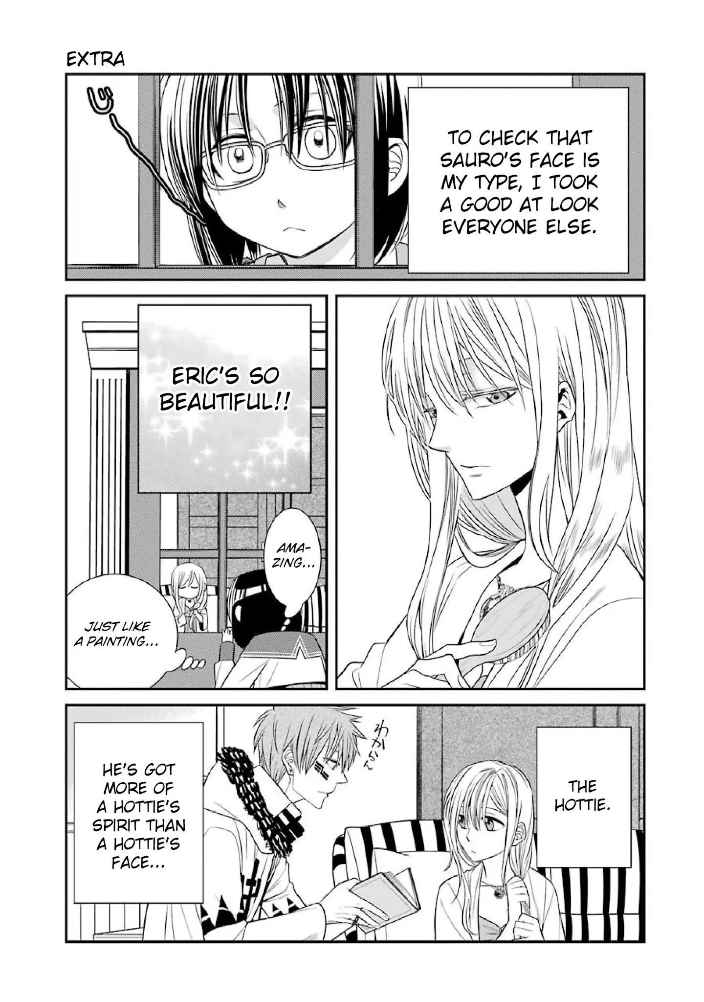 The Witch's Servant and The Demon Lords Horns Chapter 47.5 page 1 - Chapter 47.5: Volume 8 Extra