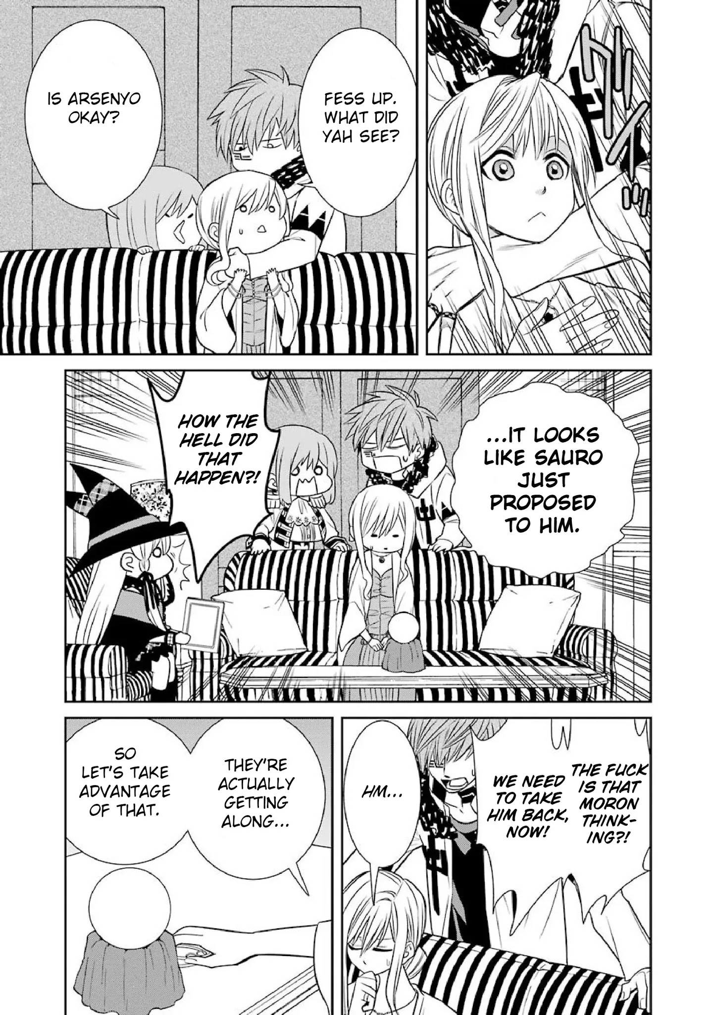 The Witch's Servant and The Demon Lords Horns Chapter 47 page 27 - Chapter 47: The Witch's Servant and the Secret Night (2)