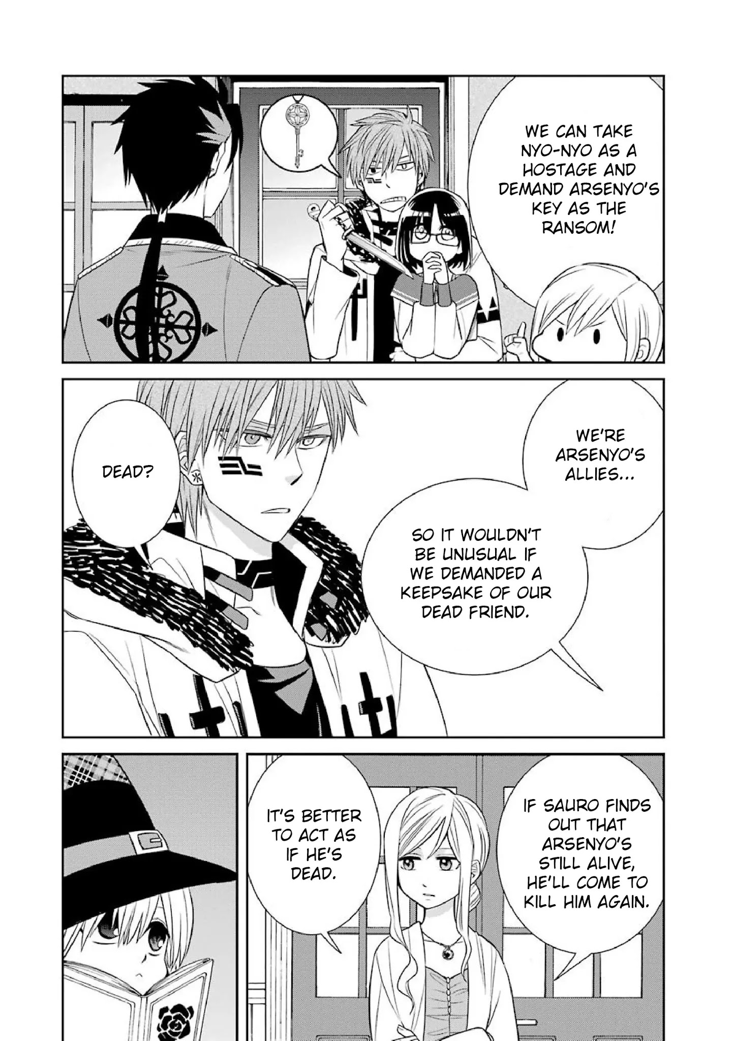 The Witch's Servant and The Demon Lords Horns Chapter 47 page 28 - Chapter 47: The Witch's Servant and the Secret Night (2)