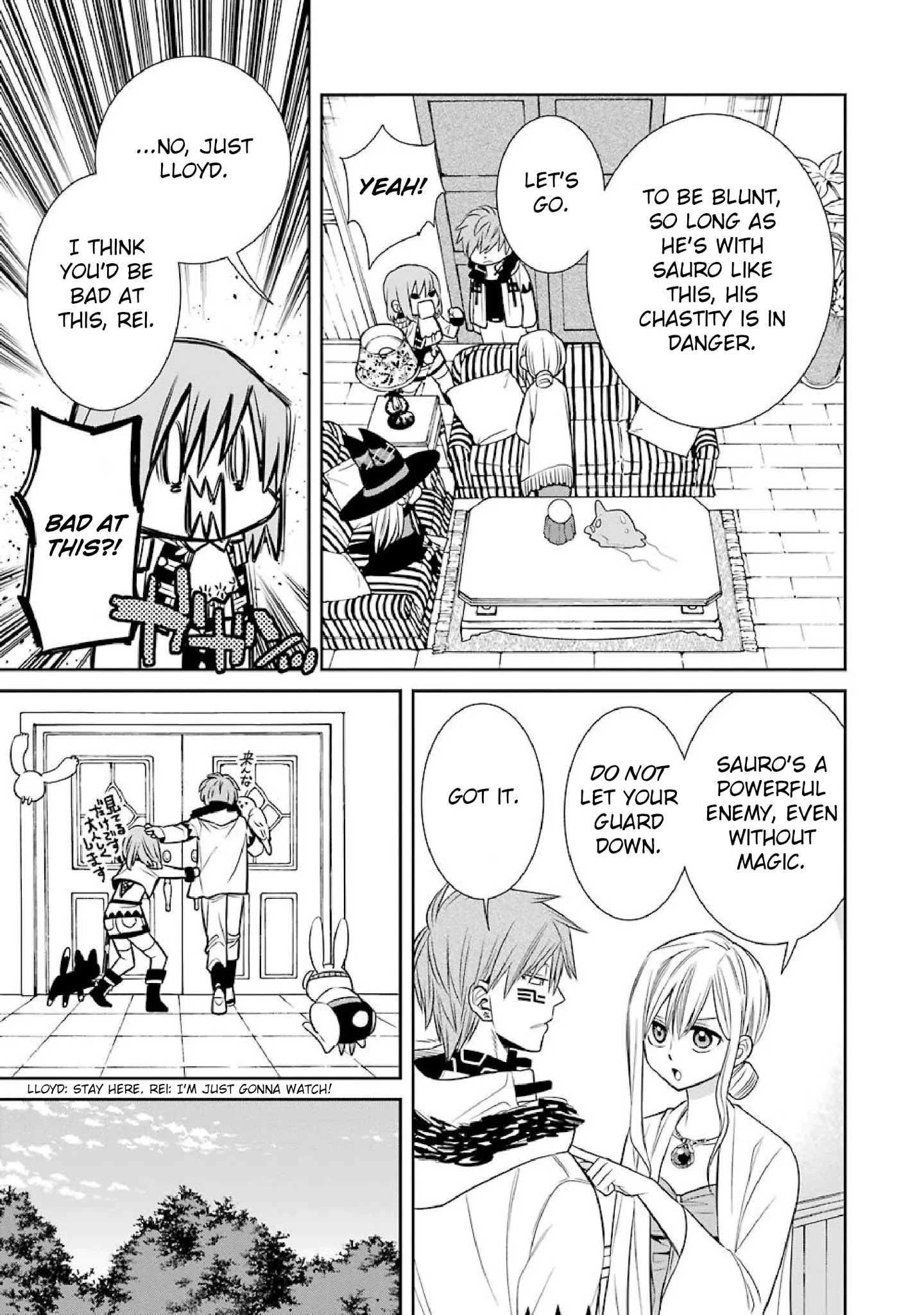 The Witch's Servant and The Demon Lords Horns Chapter 47 page 29 - Chapter 47: The Witch's Servant and the Secret Night (2)