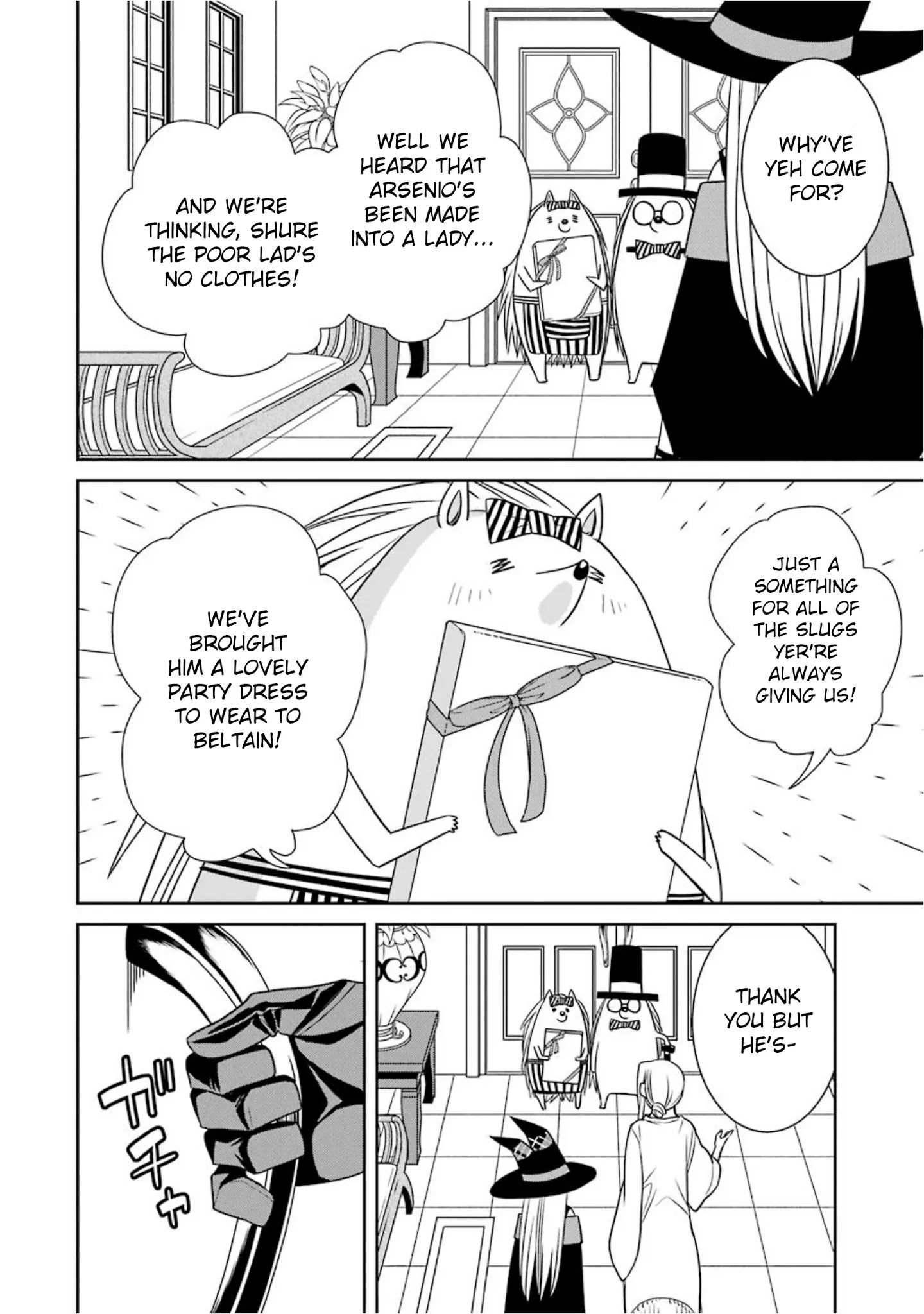 The Witch's Servant and The Demon Lords Horns Chapter 54 page 8 - Chapter 54: The Witch's Servant and the Line of Distinction