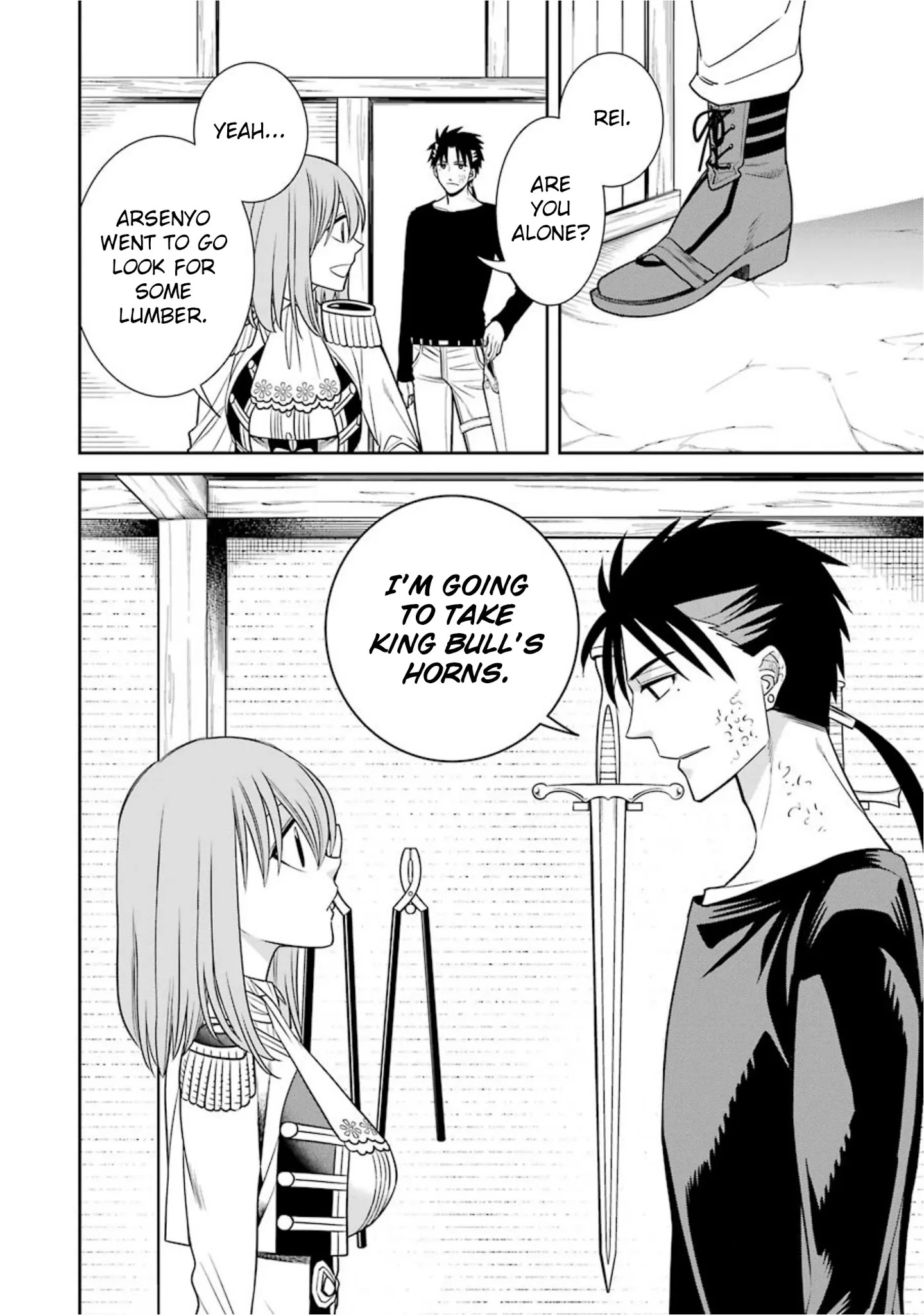 The Witch's Servant and The Demon Lords Horns Chapter 57 page 14 - Chapter 57: The Witch's Servant and the Legendary Sword