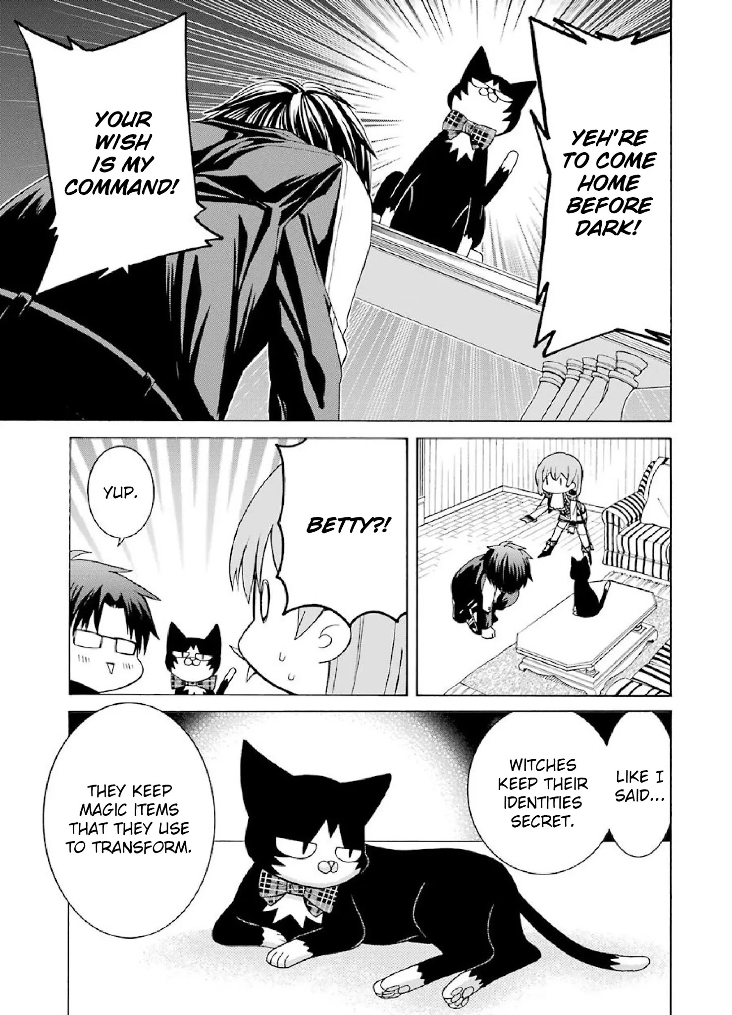 The Witch's Servant and The Demon Lords Horns Chapter 6 page 5 - Chapter 6: The Witch's Servant and the Intermission