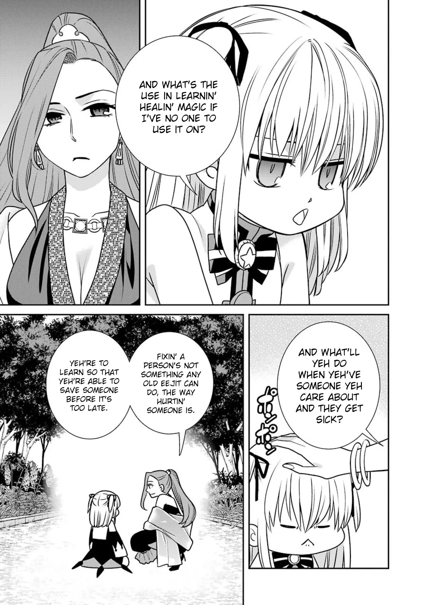 The Witch's Servant and The Demon Lords Horns Chapter 61 page 9 - Chapter 61: The Witch's Servant and the Little Master (1)
