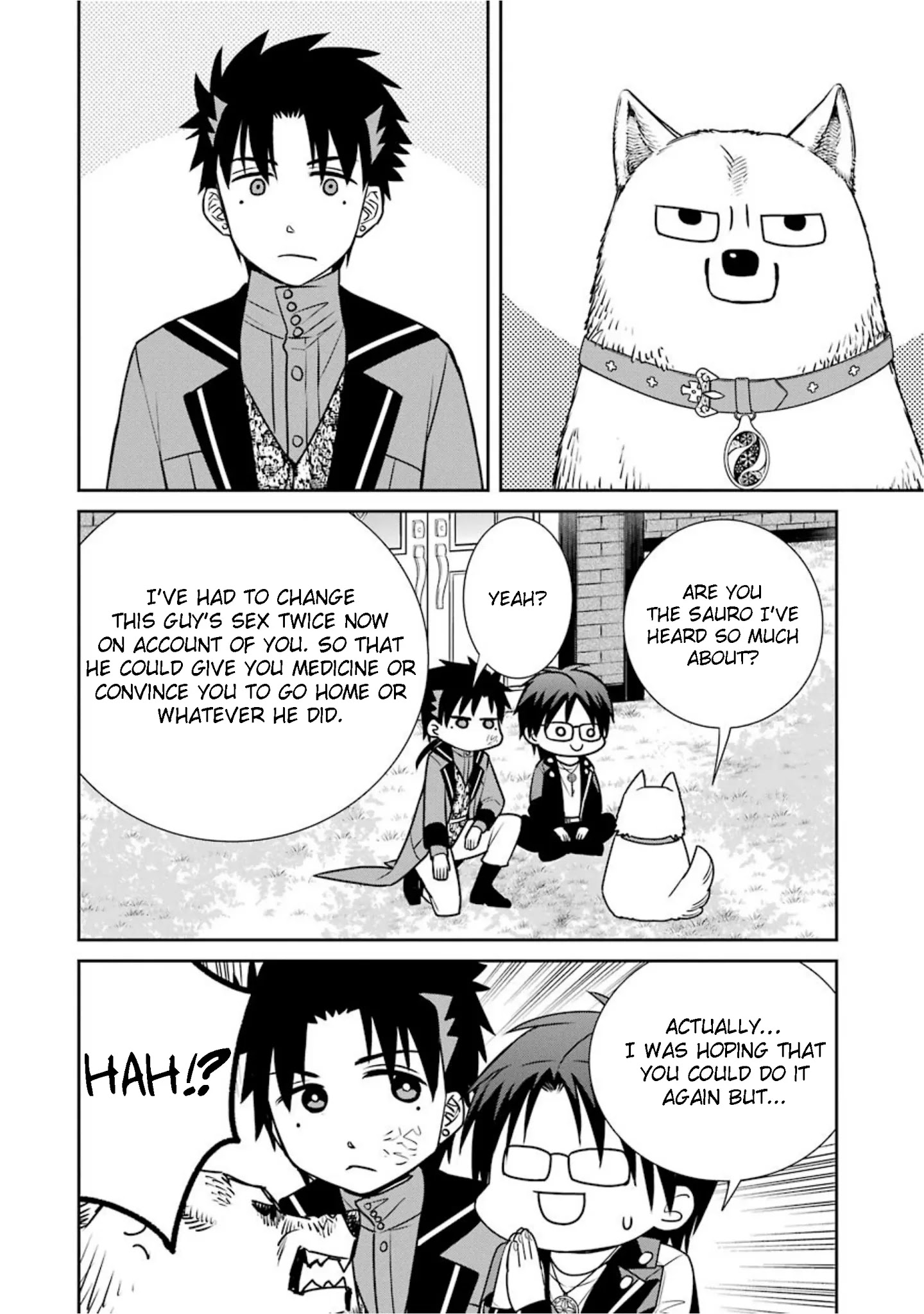 The Witch's Servant and The Demon Lords Horns Chapter 69 page 12 - Chapter 69: The Witch's Servant and the Magic Teacher