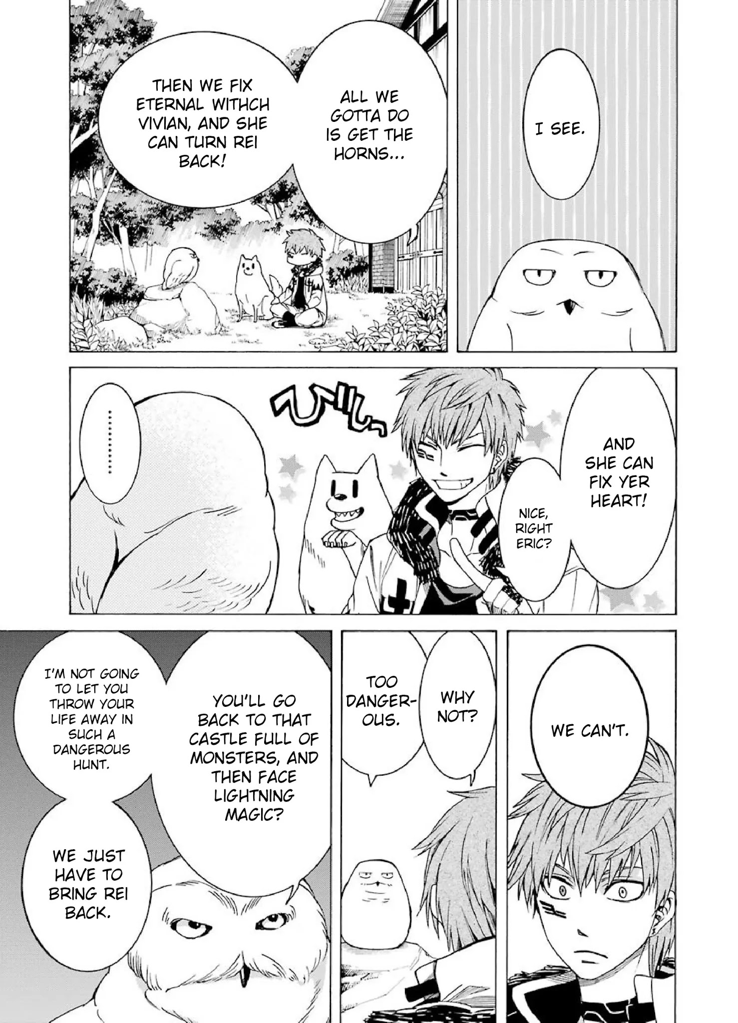 The Witch's Servant and The Demon Lords Horns Chapter 7 page 11 - Chapter 7: The Witch's Servant and the Witch of the North (1)