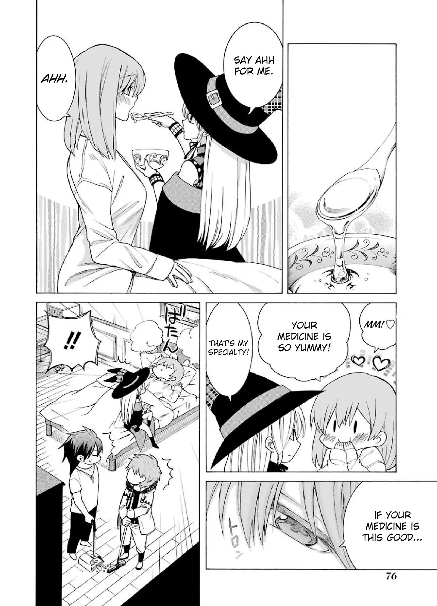 The Witch's Servant and The Demon Lords Horns Chapter 7 page 2 - Chapter 7: The Witch's Servant and the Witch of the North (1)