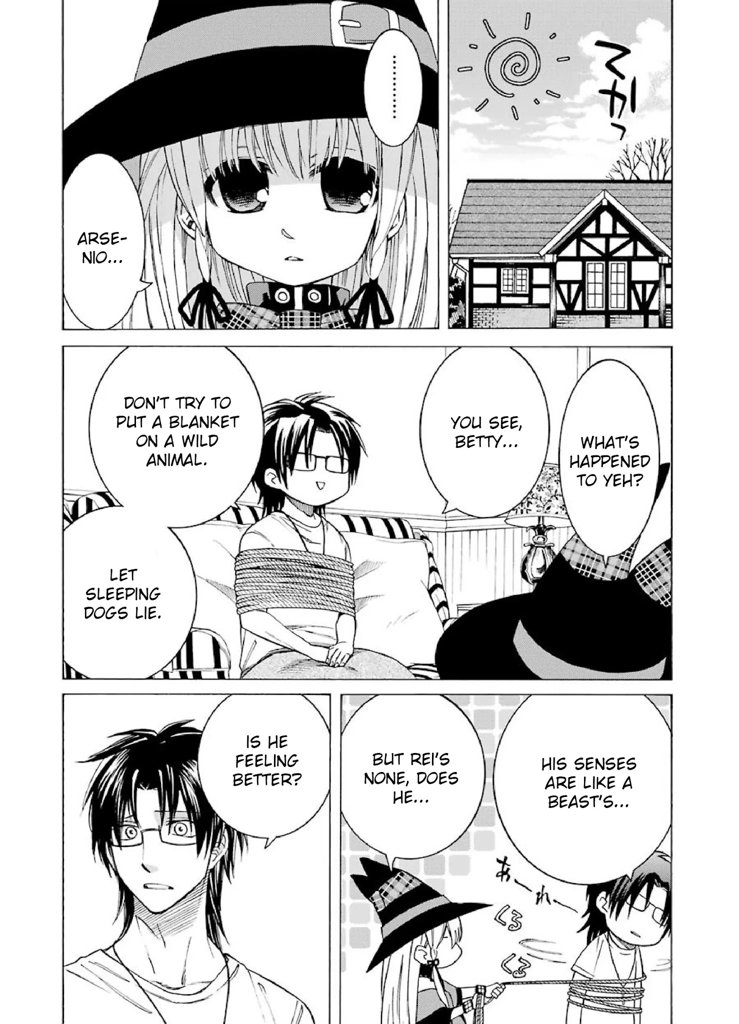 The Witch's Servant and The Demon Lords Horns Chapter 7 page 8 - Chapter 7: The Witch's Servant and the Witch of the North (1)