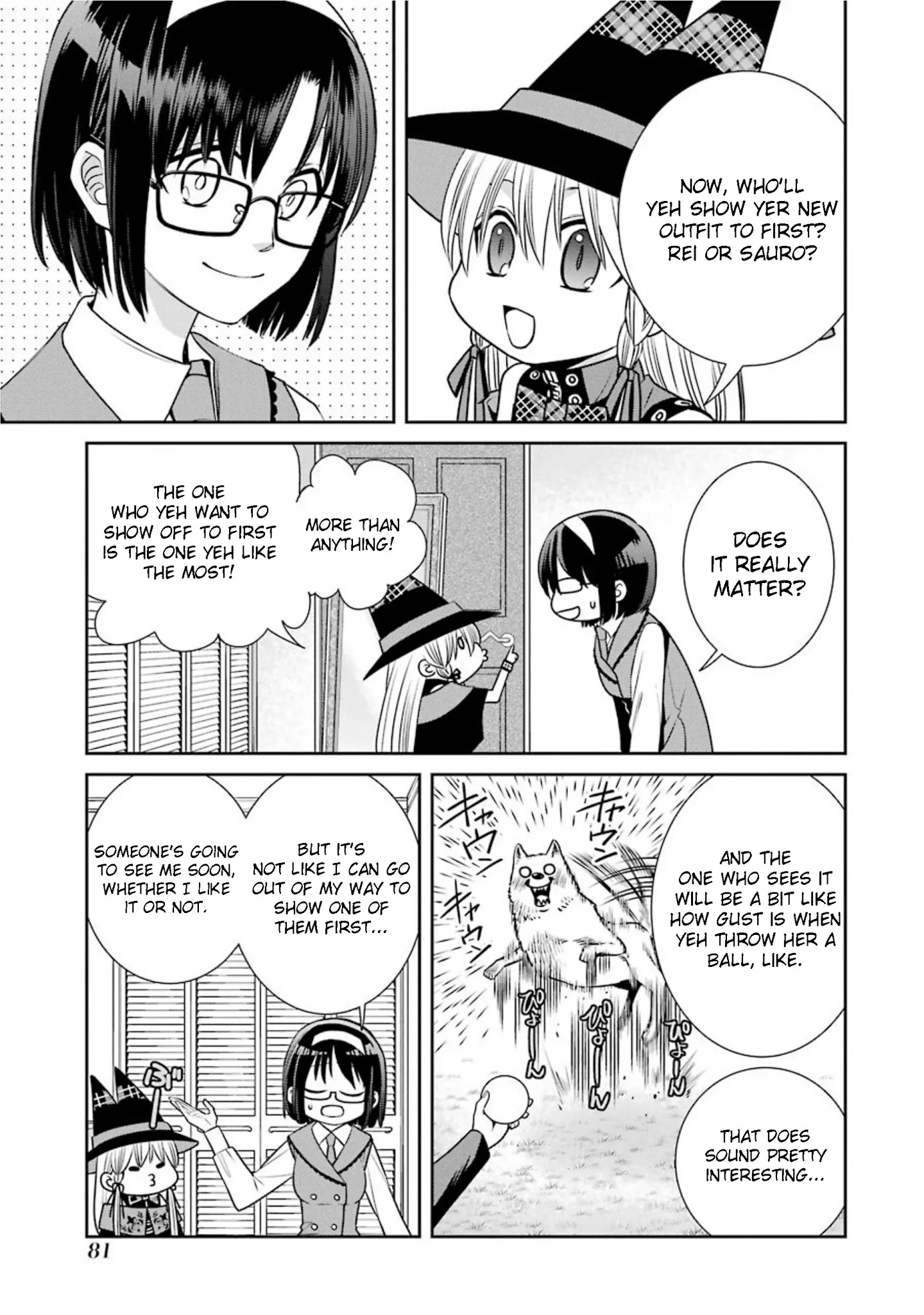 The Witch's Servant and The Demon Lords Horns Chapter 70 page 4 - Chapter 70: The Witch's Servant and the Deciding Factors