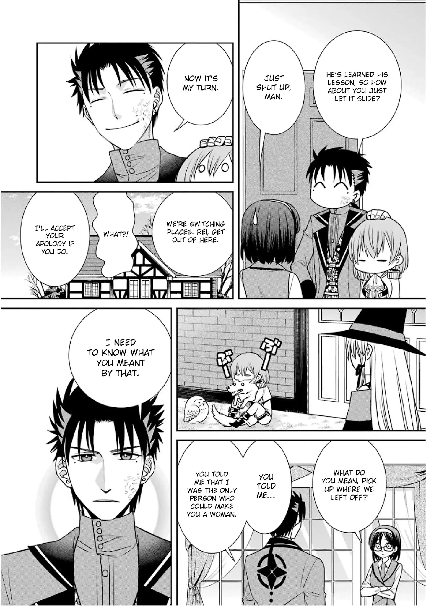 The Witch's Servant and The Demon Lords Horns Chapter 76 page 4 - Chapter 76: The Witch's Servant and the Mother Earth